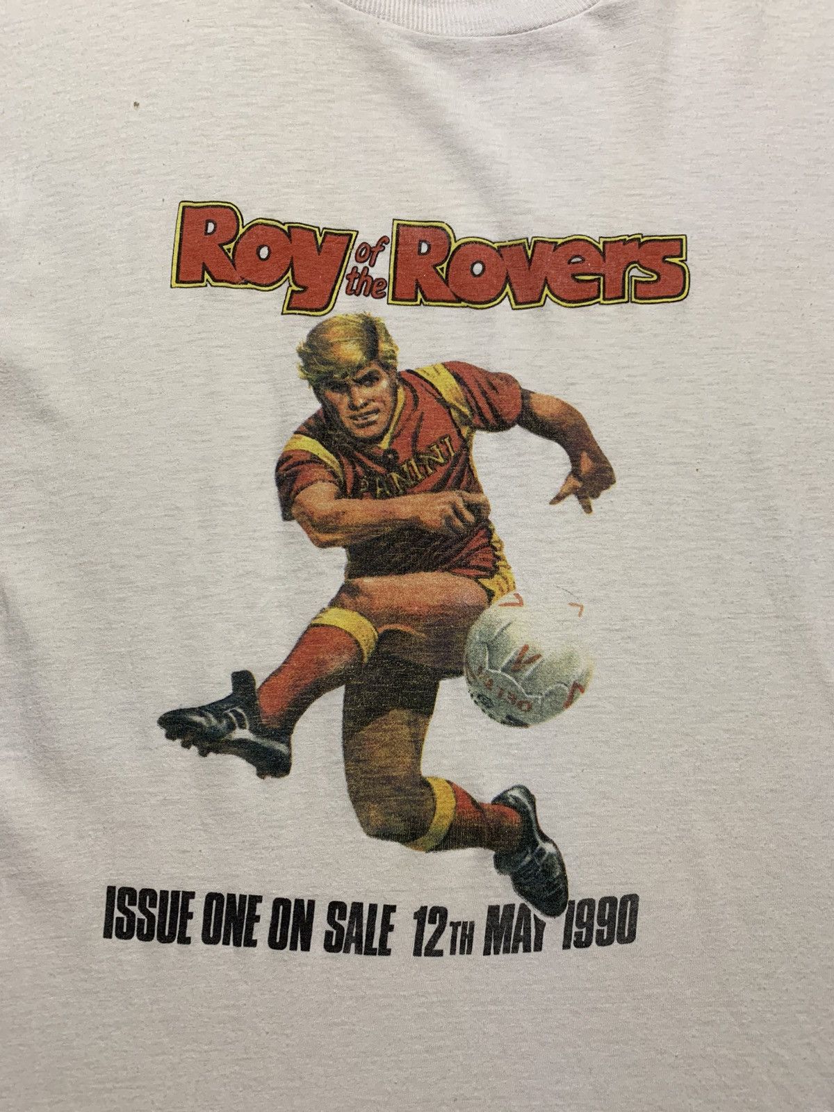 Vintage Rare Vintage Roy of the Rovers Football Comics T-Shirt Size US XL / EU 56 / 4 - 3 Thumbnail
