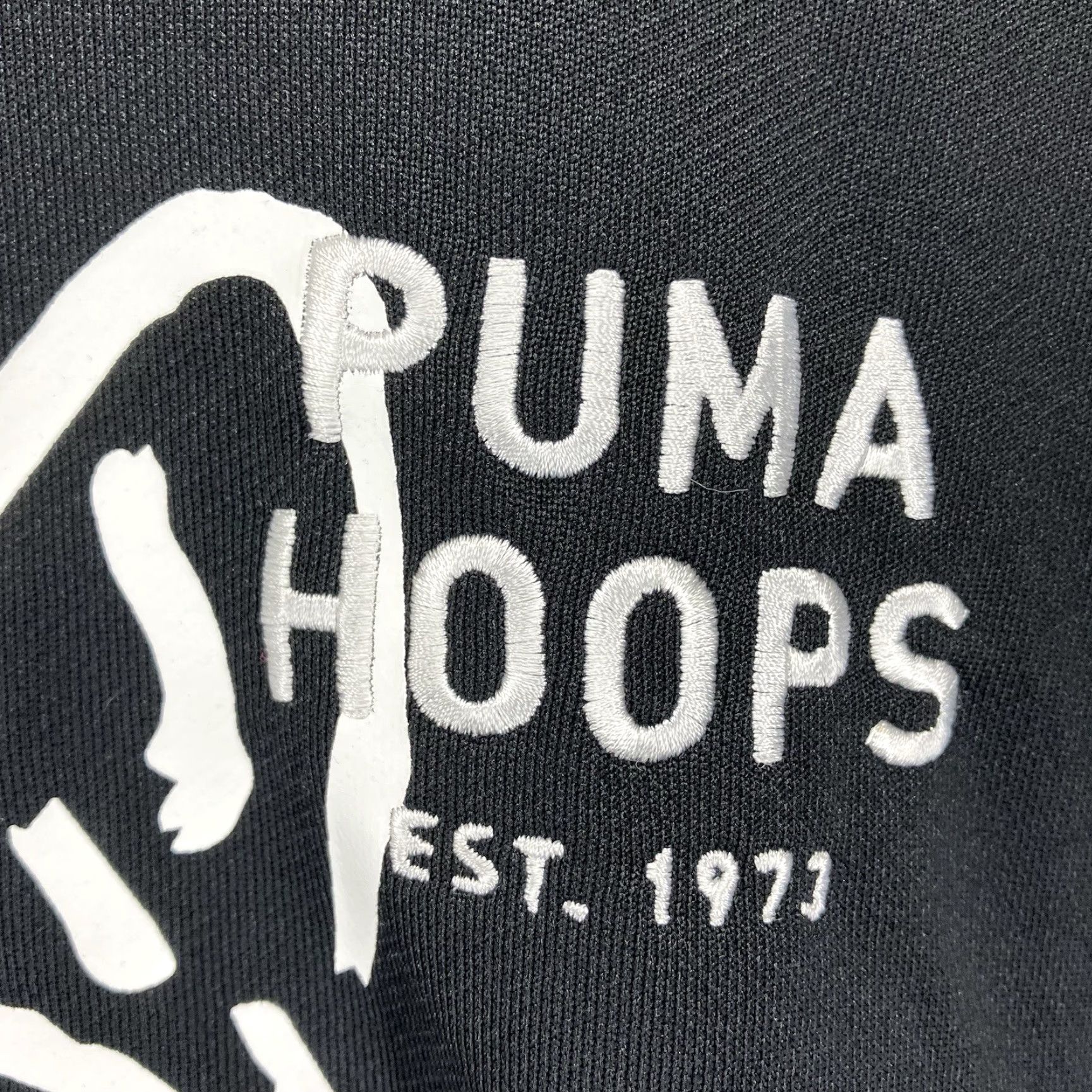 Puma PUMA DIDN'T FLINCH 73 JACKET Track Sweat Shirt Graphic Logo Men 2XL Black Full Zip Stand-Up Collar Long Sleeve Fleece Regular Fit Sportswear Size US XXL / EU 58 / 5 - 4 Thumbnail
