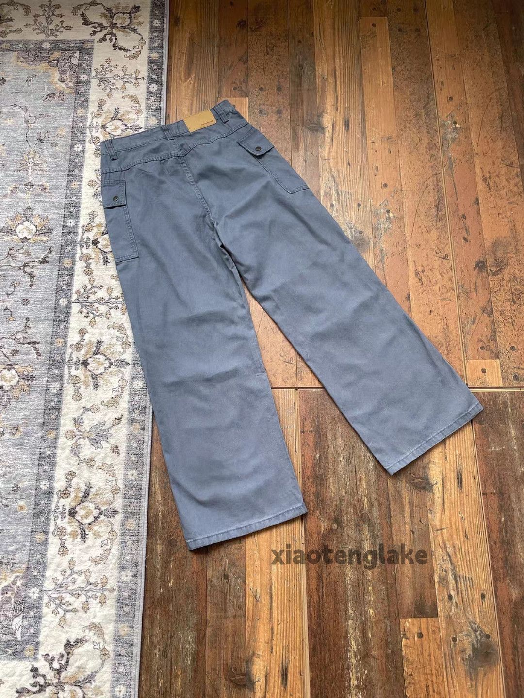 Vintage xtl retro loose baggy skate hiphop yuppie flared pants Size US 34 / EU 50 - 6 Thumbnail
