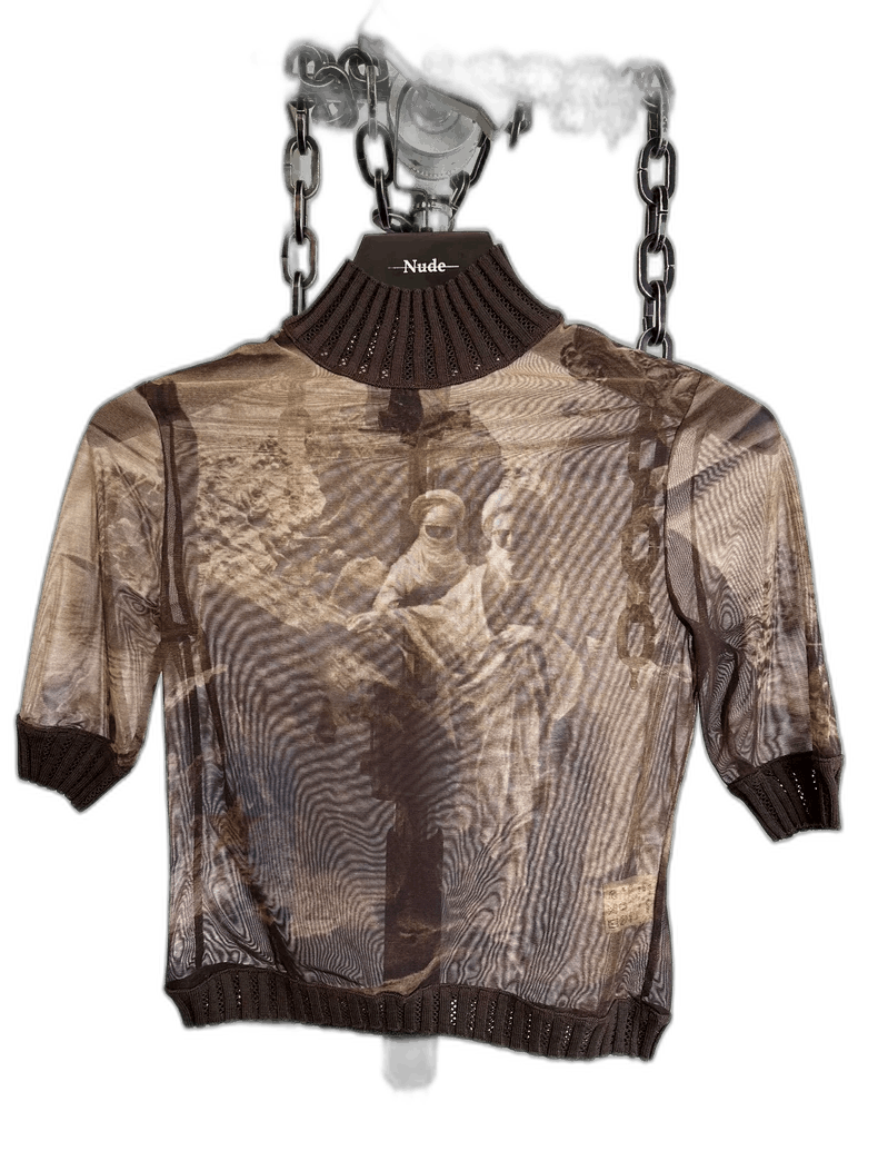 Jean Paul Gaultier rare jean paul gaultier fitted top Size US M / EU 48-50 / 2 - 1 Thumbnail