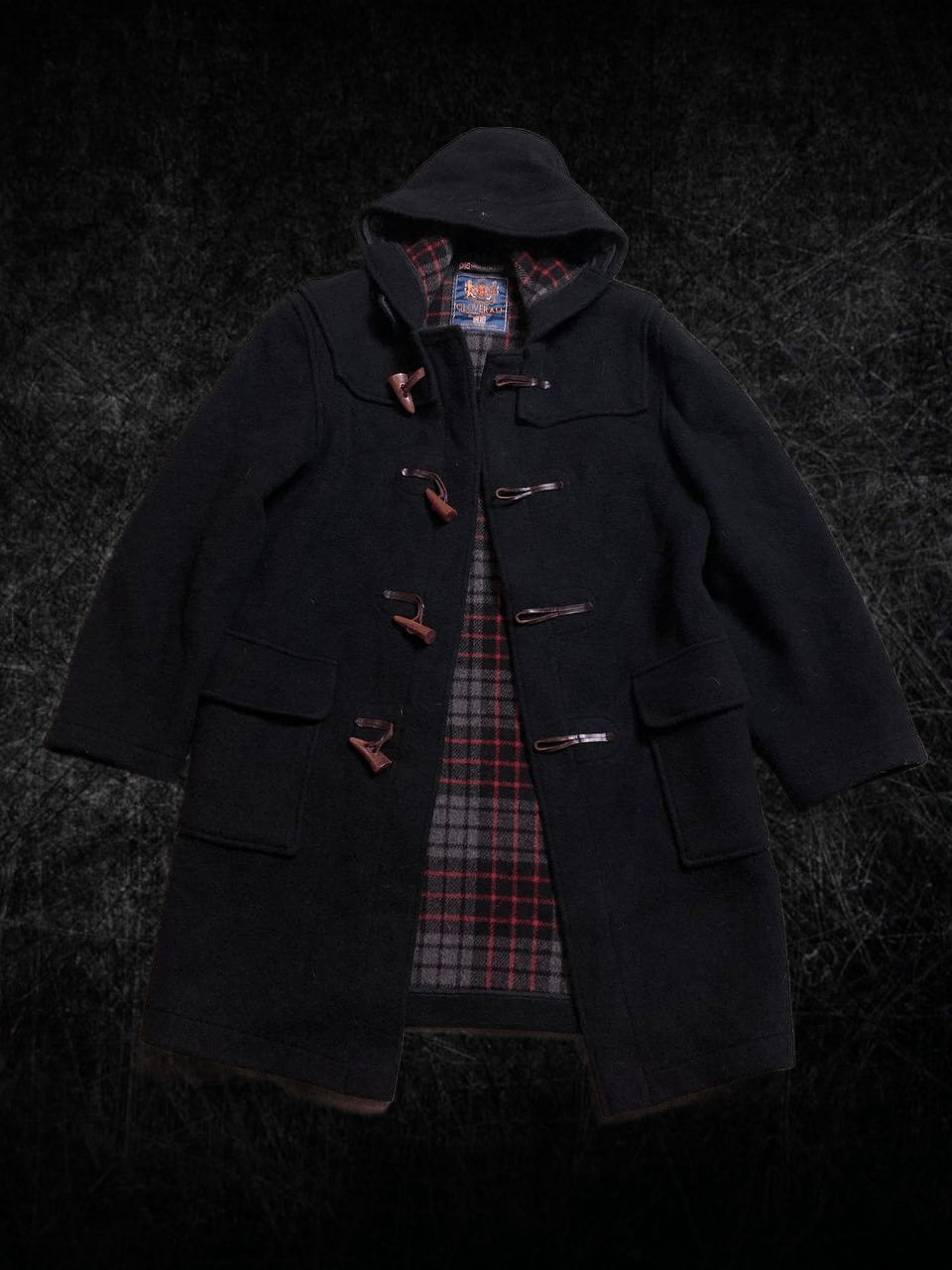 Gloverall Vintage Gloverall Duffle Coat Jacket Made In England Size US S / EU 44-46 / 1 - 1 Thumbnail