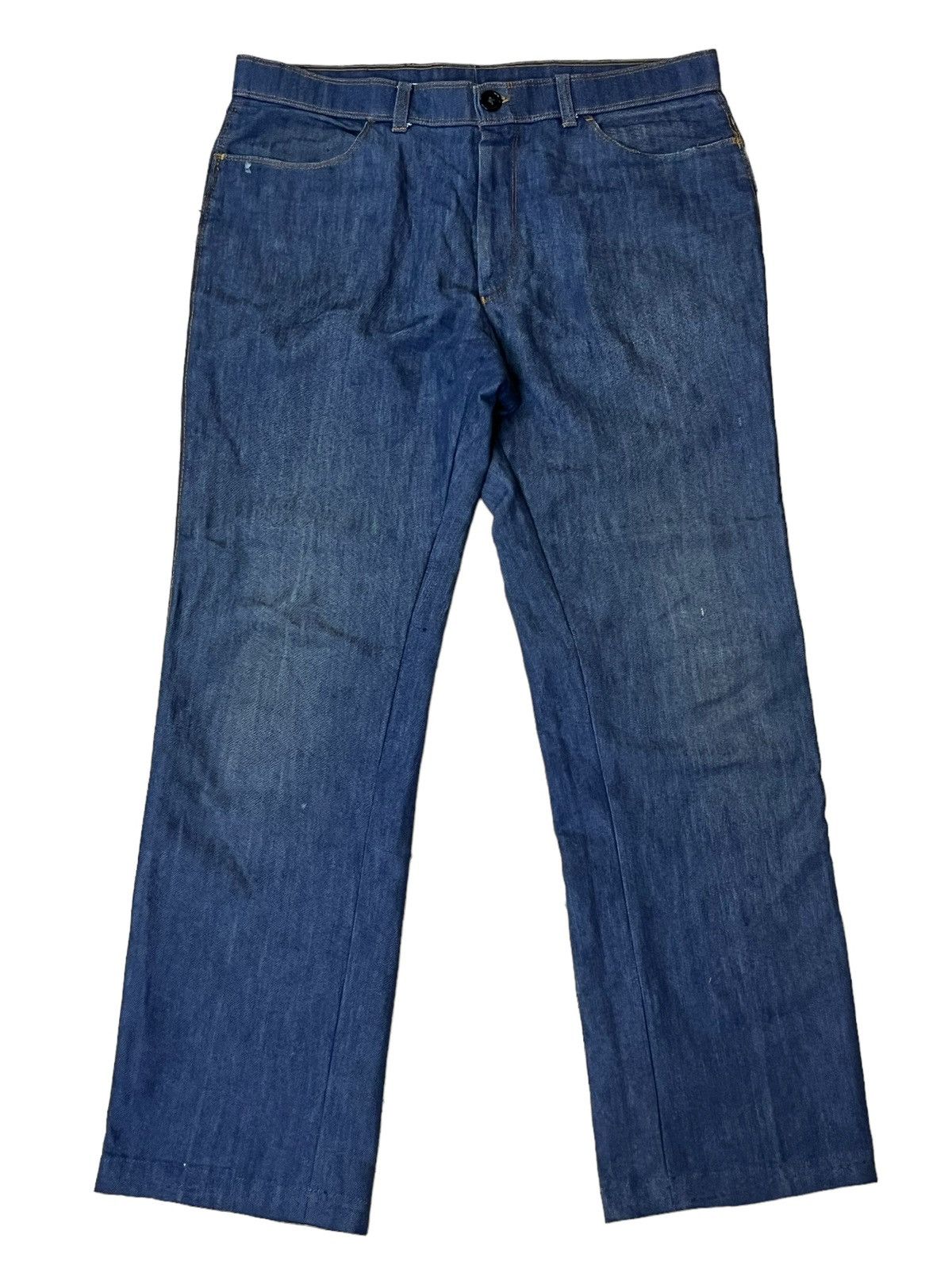 Levi's VINTAGE 70S/80S LEVI'S BRIDGE TALON ZIPPER SLACKS PANT Size US 35 - 1 Thumbnail