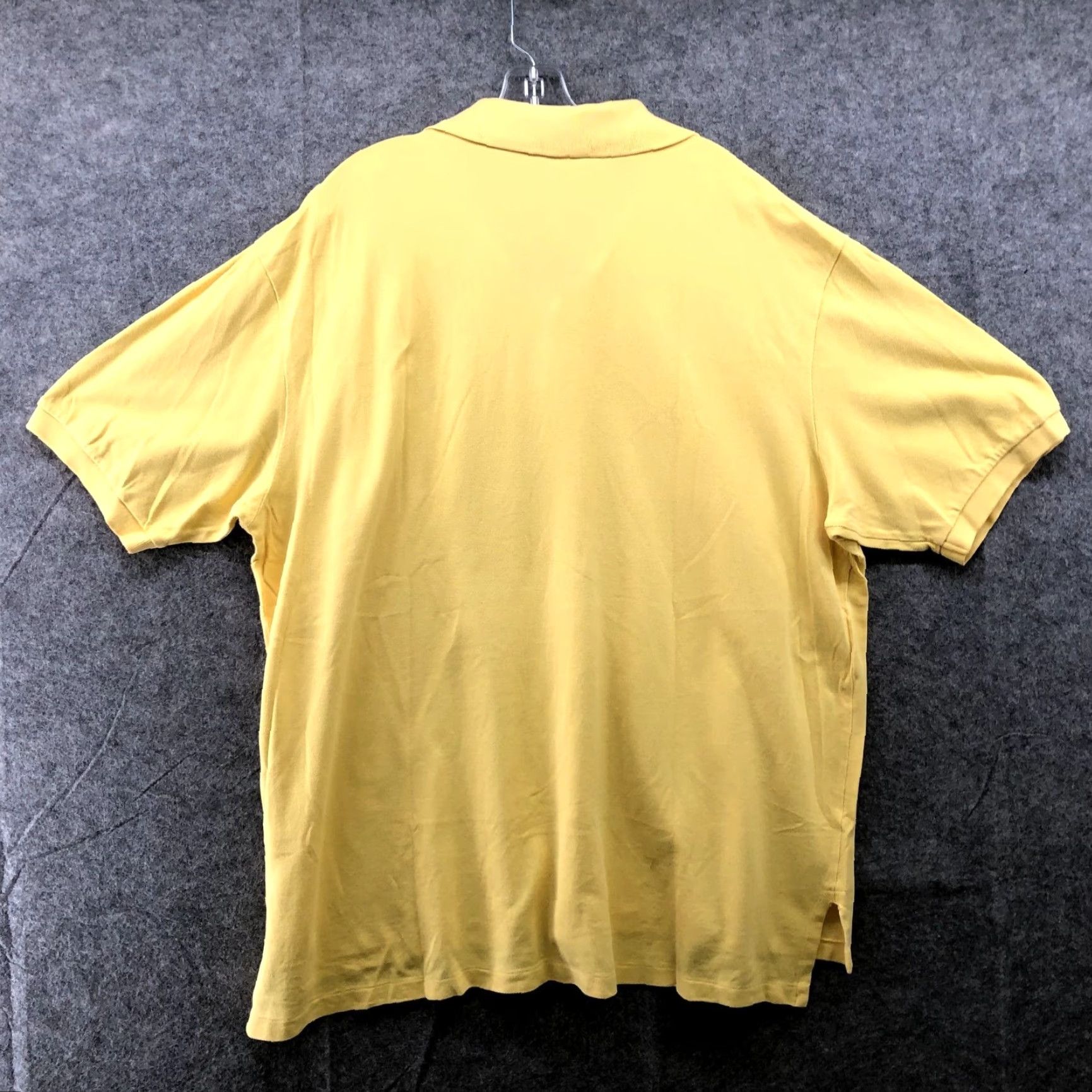 Polo Ralph Lauren VINTAGE Polo Ralph Lauren Polo Shirt Mens 2XB Big Yellow Short Sleeve Pony Shirt Size US XXL / EU 58 / 5 - 2 Thumbnail