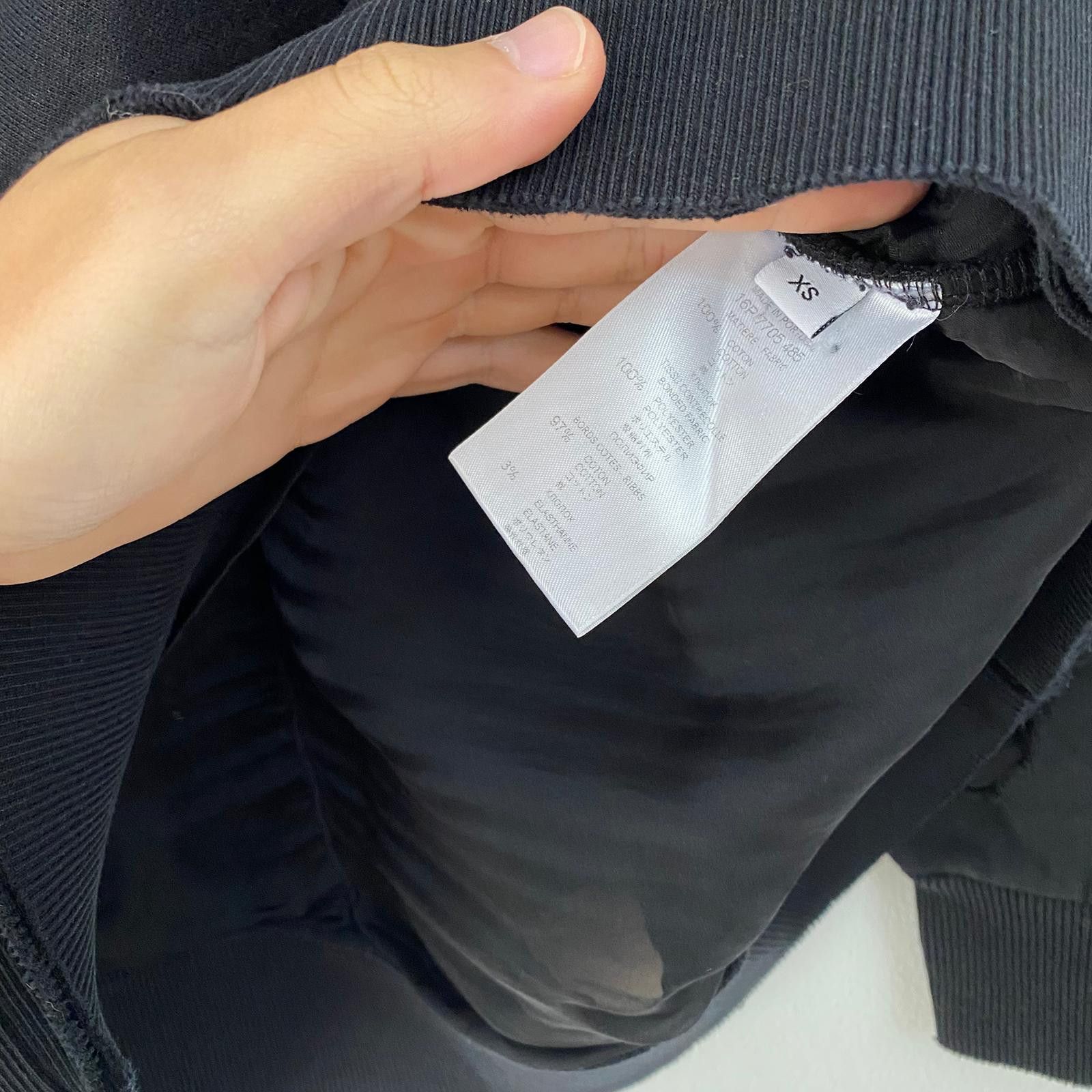 Givenchy Black Destroyed Logo Sweatshirt Size US XS / EU 42 / 0 - 7 Thumbnail