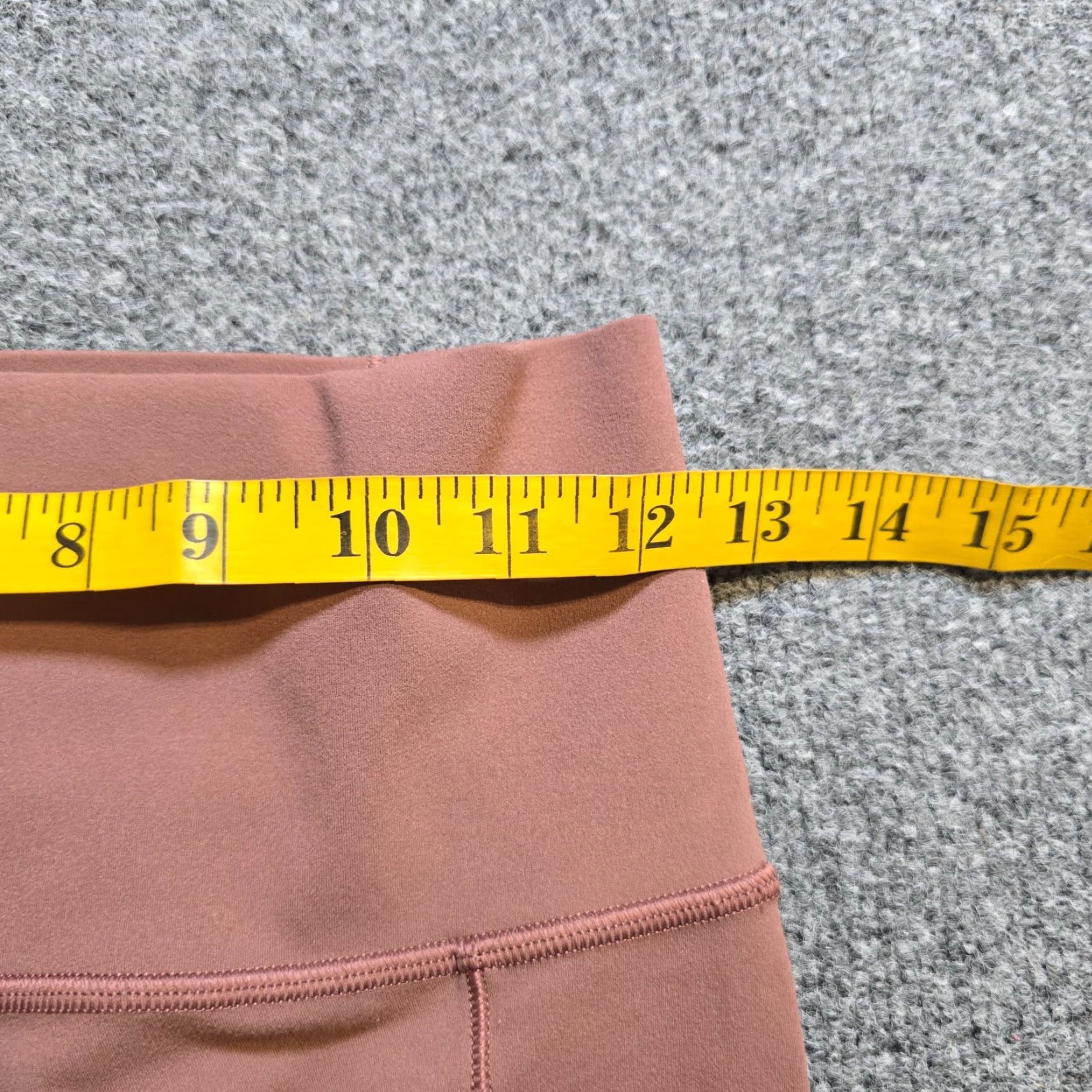 Athleta Athleta Pants Women Small Brown Leggings Skinny Salutation Stash Pocket Casual Size 28" / US 6 / IT 42 - 5 Thumbnail