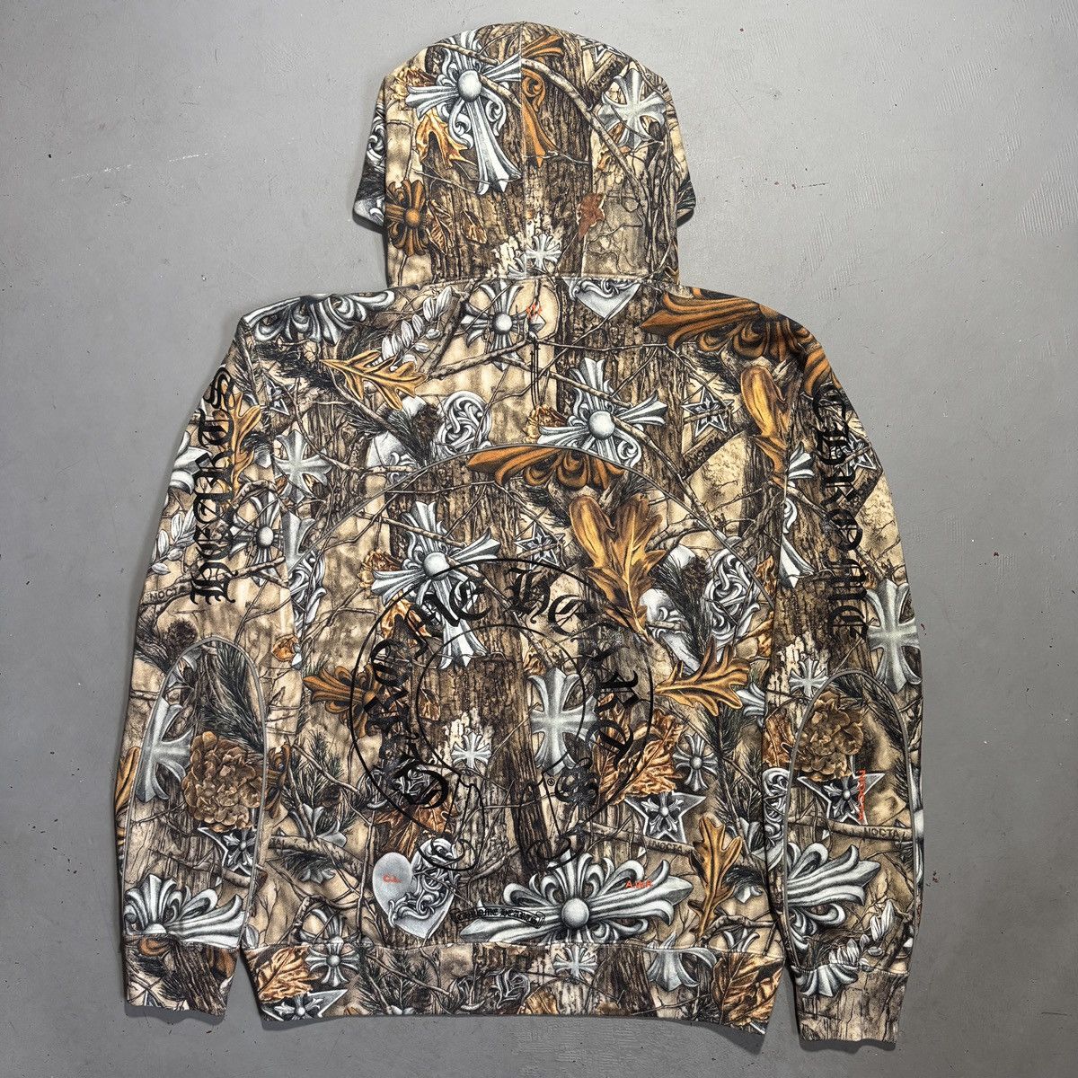 Chrome Hearts × NOCTA × Nike Chrome Hearts - Nocta - Horseshoe Realtree Camo Hoodie - LRG Size US L / EU 52-54 / 3 - 21 Thumbnail