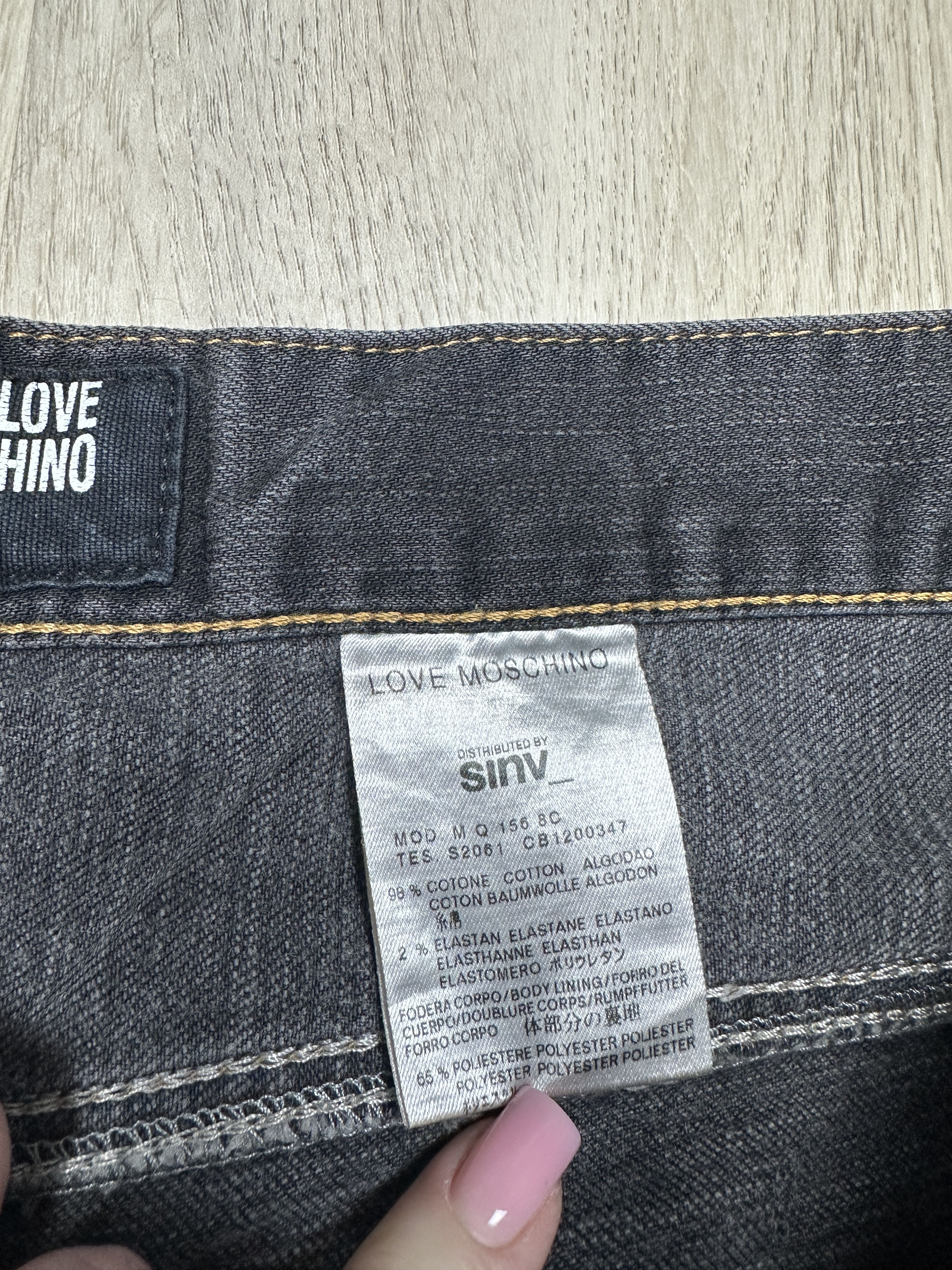 Moschino Love Moschino Mens Denim Pants Jeans Size US 34 / EU 50 - 9 Thumbnail