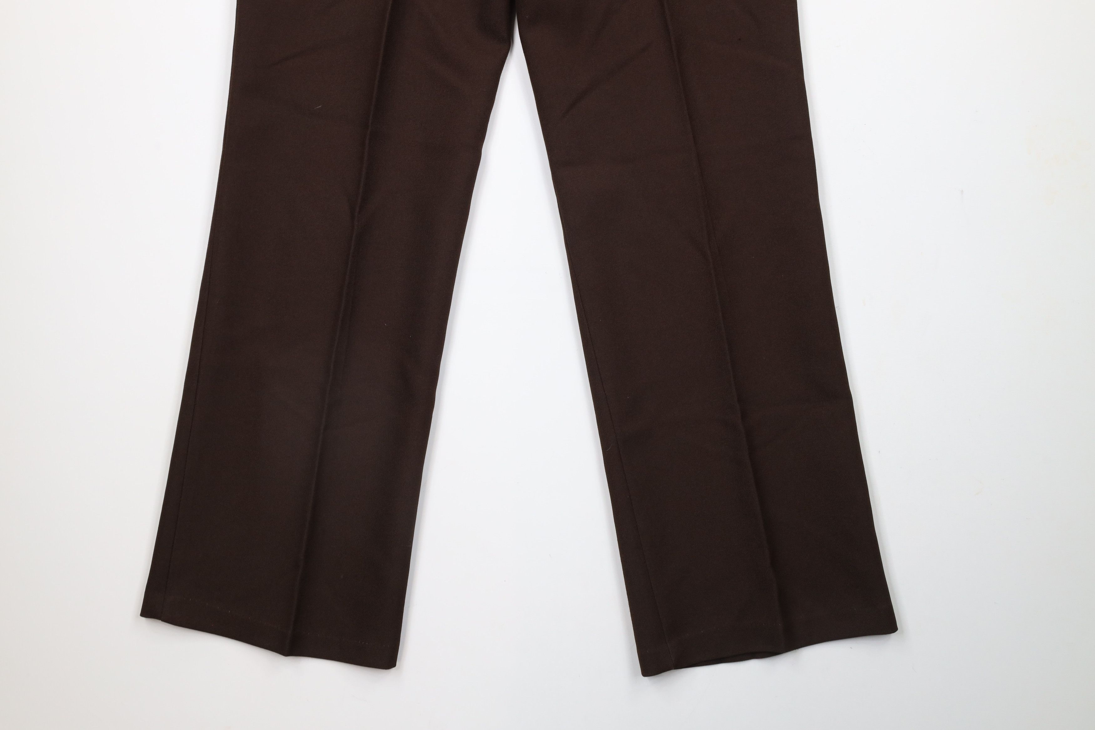 Vintage Vintage 70s Streetwear Bell Bottoms Chino Pants Brown USA Size US 34 / EU 50 - 10 Thumbnail