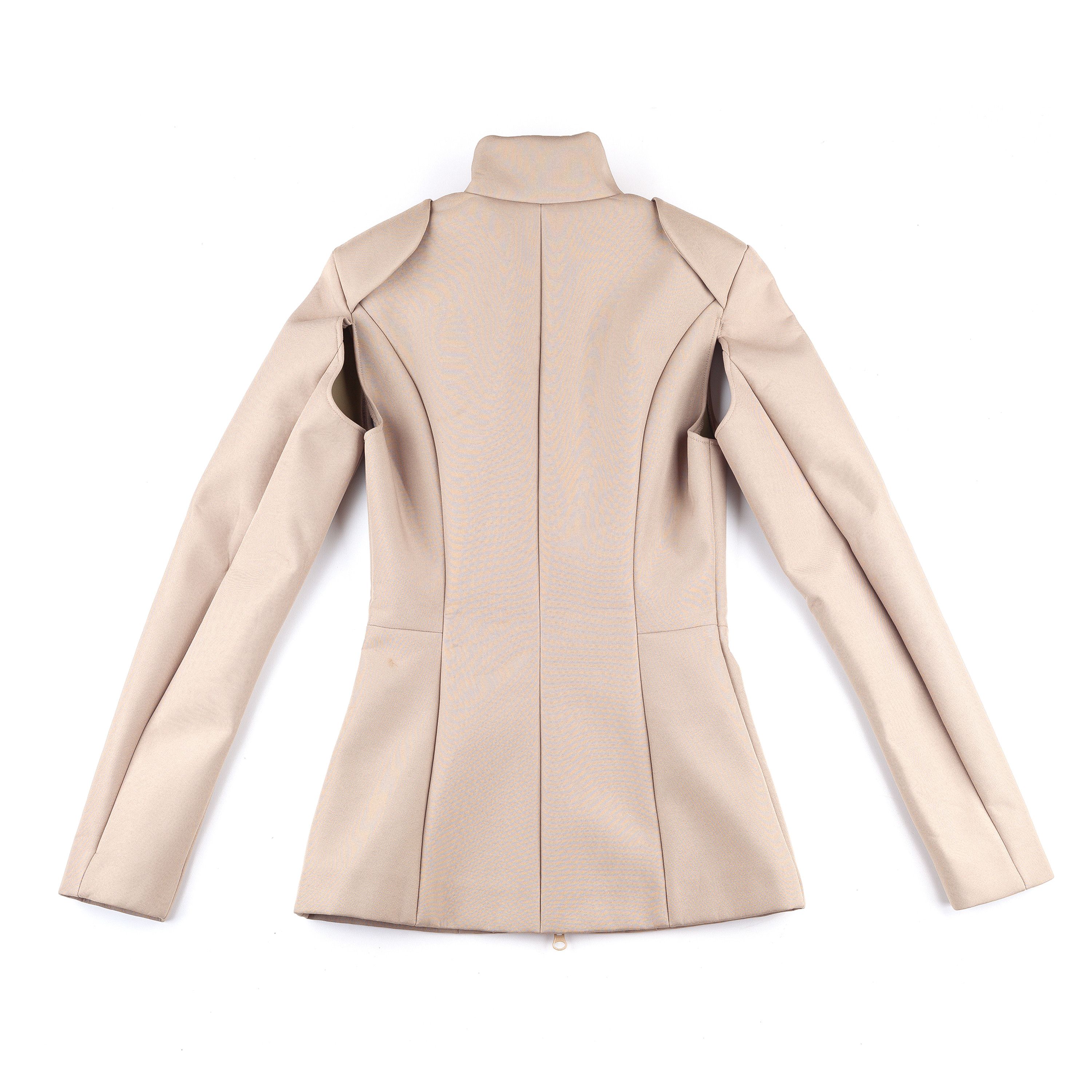 H&M × Maison Margiela Margiela x H&M RE-Edition Brown Bronze Cut-out Jacket (XS) Size XS / US 0-2 / IT 36-38 - 2 Thumbnail
