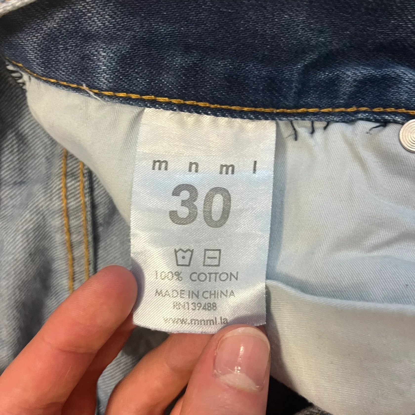 MNML mnml slim jeans Size US 30 / EU 46 - 6 Thumbnail