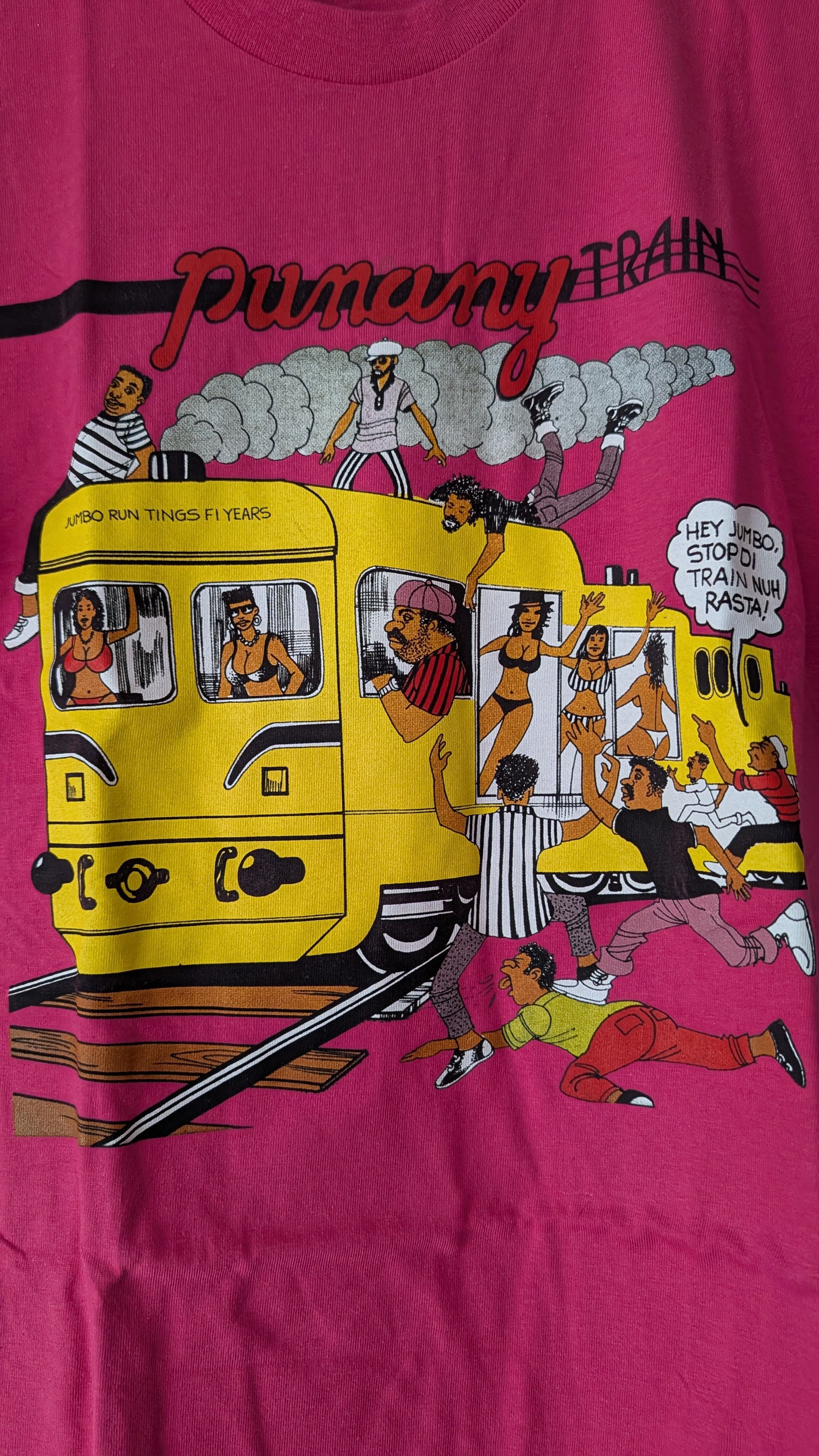 Supreme Supreme limonious pink tee SS17 Size US M / EU 48-50 / 2 - 2 Thumbnail