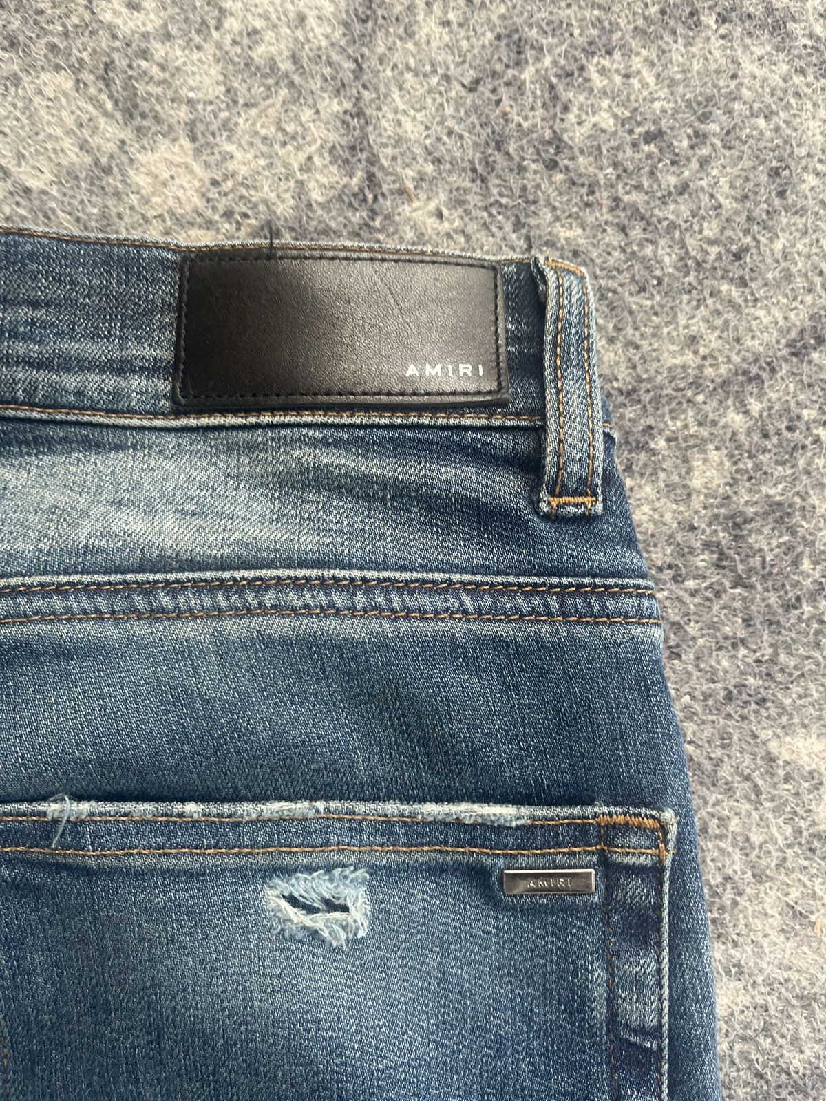 Amiri Mike Amiri MX1 Distressed Denim Size US 30 / EU 46 - 4 Thumbnail
