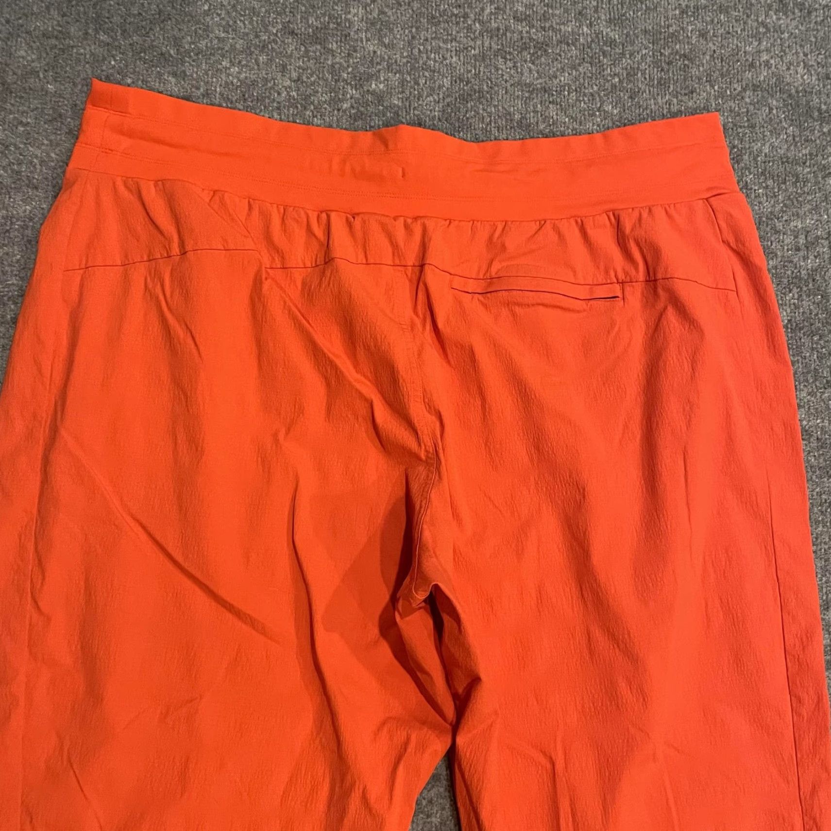 Athleta Athleta Trekkie North Jogger Pants Womens 22 Orange Athletic Drawstring Nylon Spandex Pockets 26 In Inseam -- Plus Size? Size 40" / US 18 - 4 Thumbnail