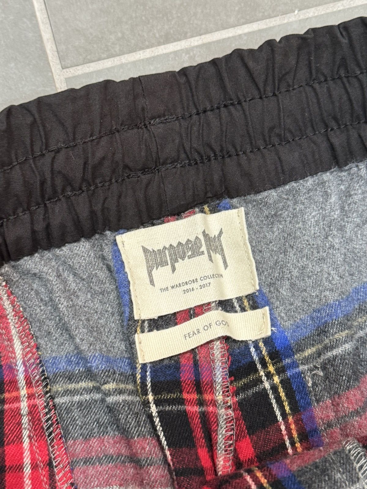 Fear of God Fear of god purpose tour collection plaid zipper trousers M Size US 32 / EU 48 - 3 Thumbnail