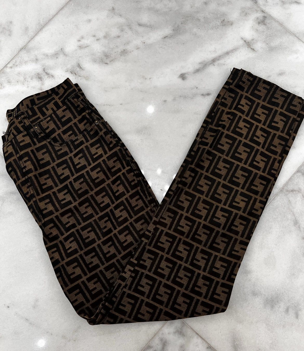 Fendi Vintage Fendi Pants Size 25" / US 0 / IT 36 - 1 Thumbnail