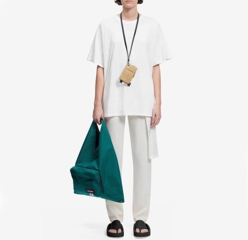 image of Eastpak x Maison Margiela Mm6 Tote 99 Shoulder Bag in Green, Men's