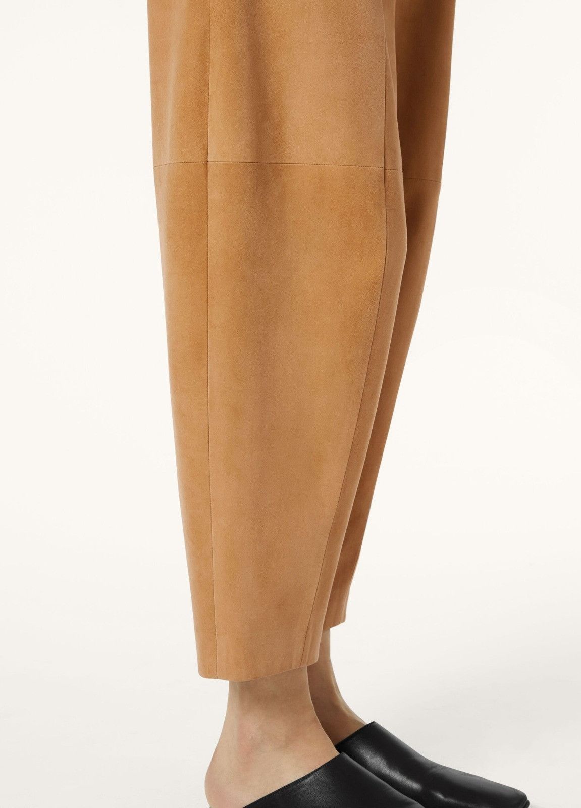 Loro Piana o1srvl11e0526 FAP2826 Dan Suede Pant in Brown Size 28" / US 6 / IT 42 - 4 Thumbnail