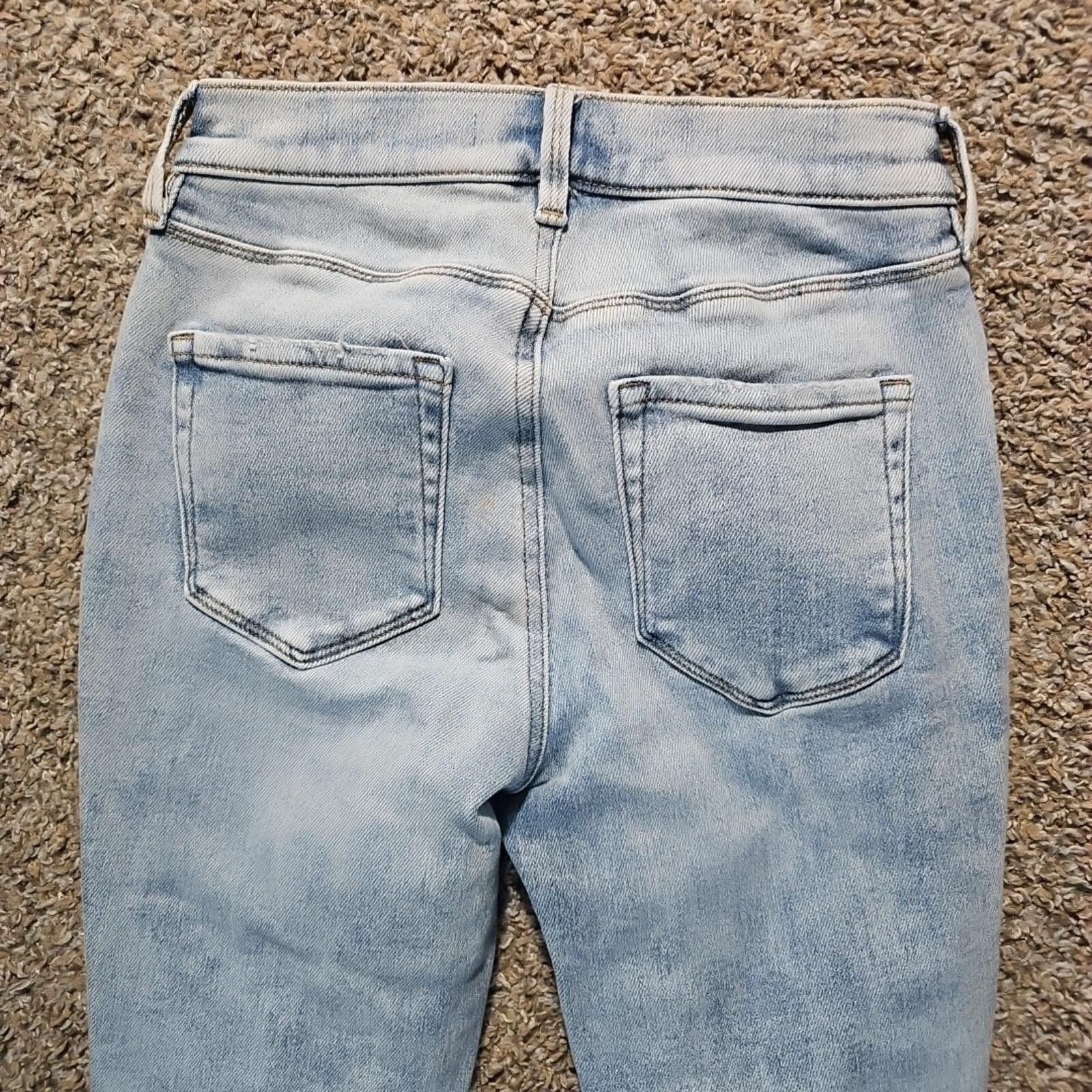 Pacsun Pacsun Sz 24 High Rise Jegging Destroyed Jeans Size 24" / US 00 / IT 34 - 7 Thumbnail