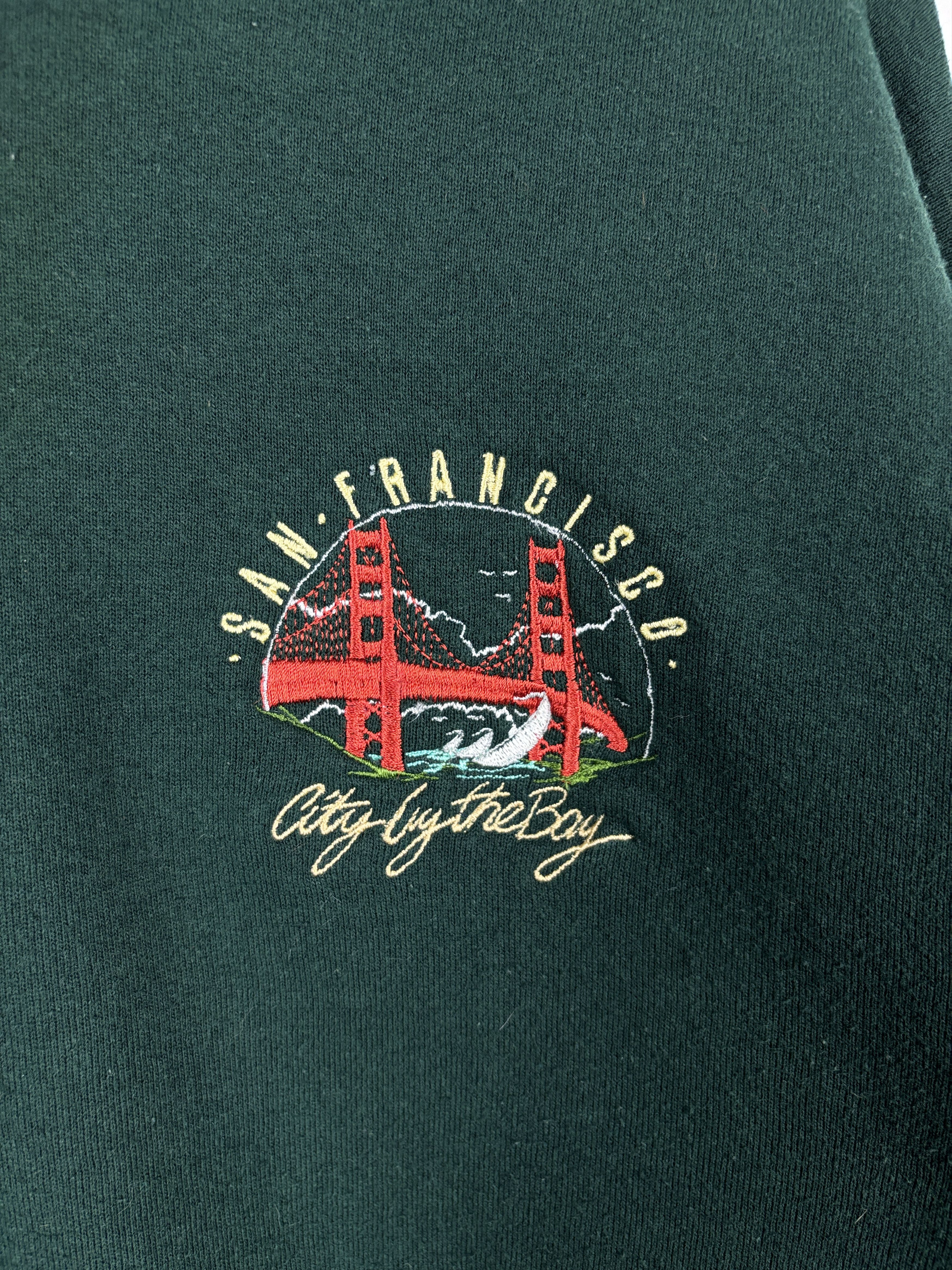 Fruit Of The Loom × Vintage 90s Fruit Of The Loom San Francisco Sweatshirt Made in USA Size US XL / EU 56 / 4 - 4 Thumbnail