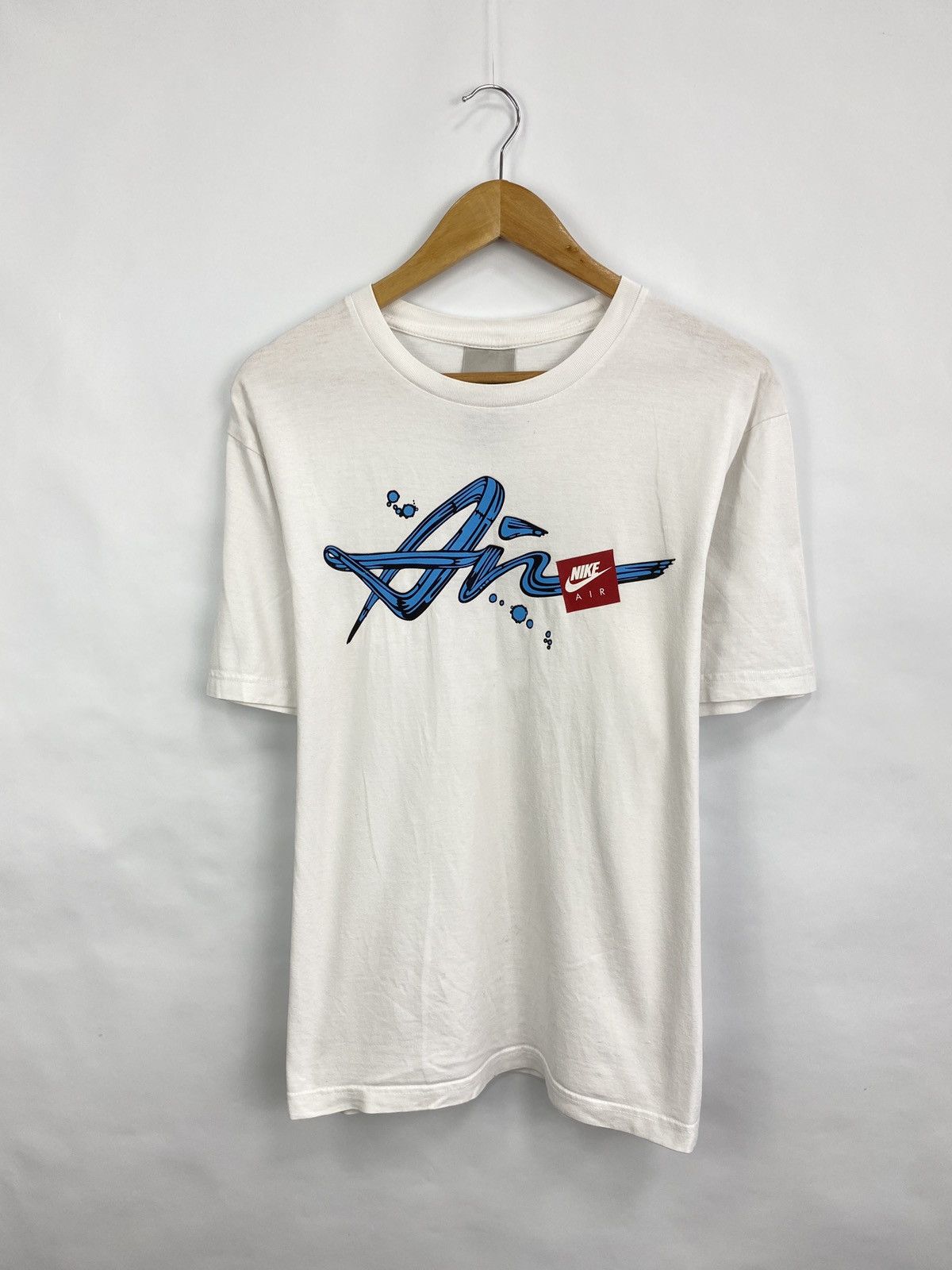 Nike × Vintage 🇺🇸 Vintage 90s Nike Y2K T-Shirt Rare Retro Hype Size US M / EU 48-50 / 2 - 3 Thumbnail