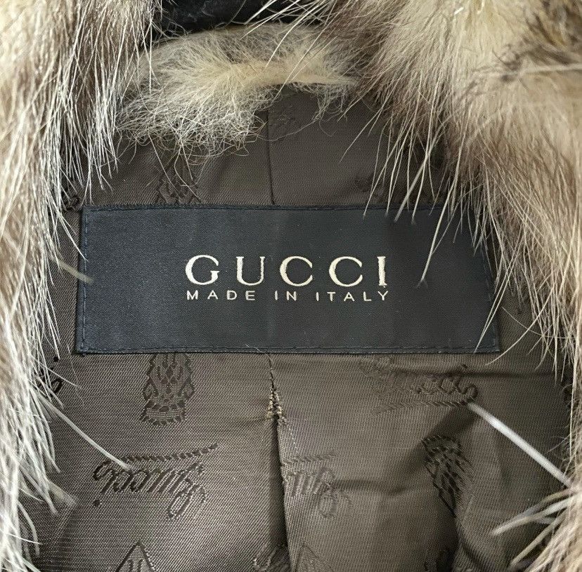 Gucci Gucci Runway opossum fur jacket FALL 2007 Size US L / EU 52-54 / 3 - 5 Thumbnail