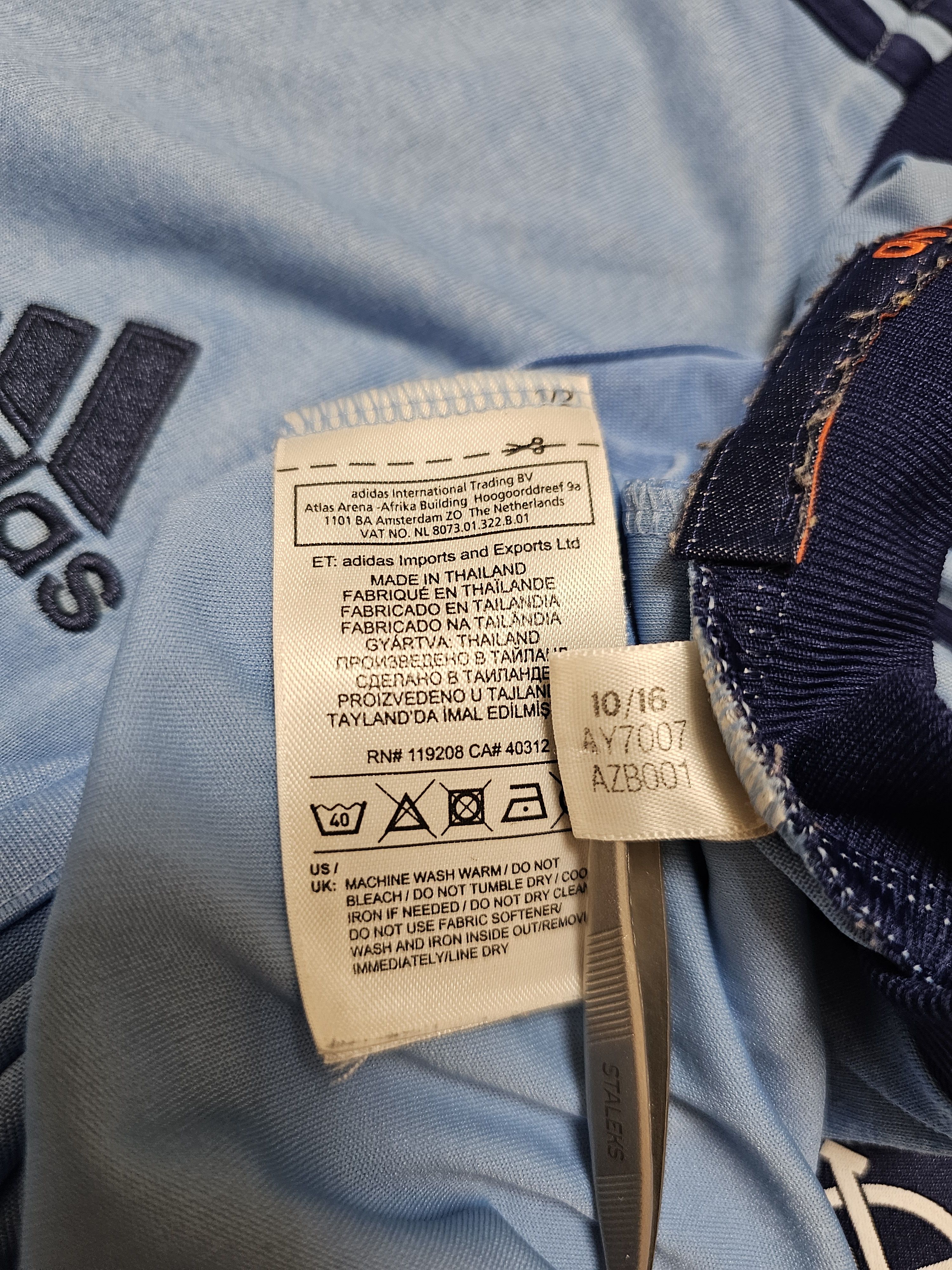 Adidas NEW YORK CITY 2017 2018 HOME FOOTBALL SOCCER JERSEY MLS Size US M / EU 48-50 / 2 - 8 Thumbnail