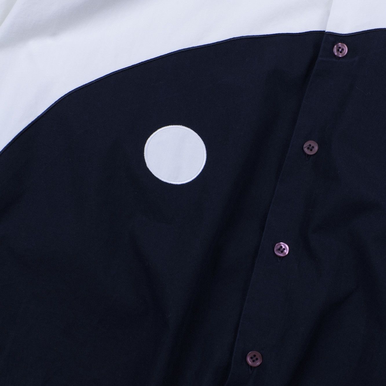 Moschino Moschino 90s Vintage Yin Yang Blouse Shirt Size L / US 10 / IT 46 - 3 Thumbnail