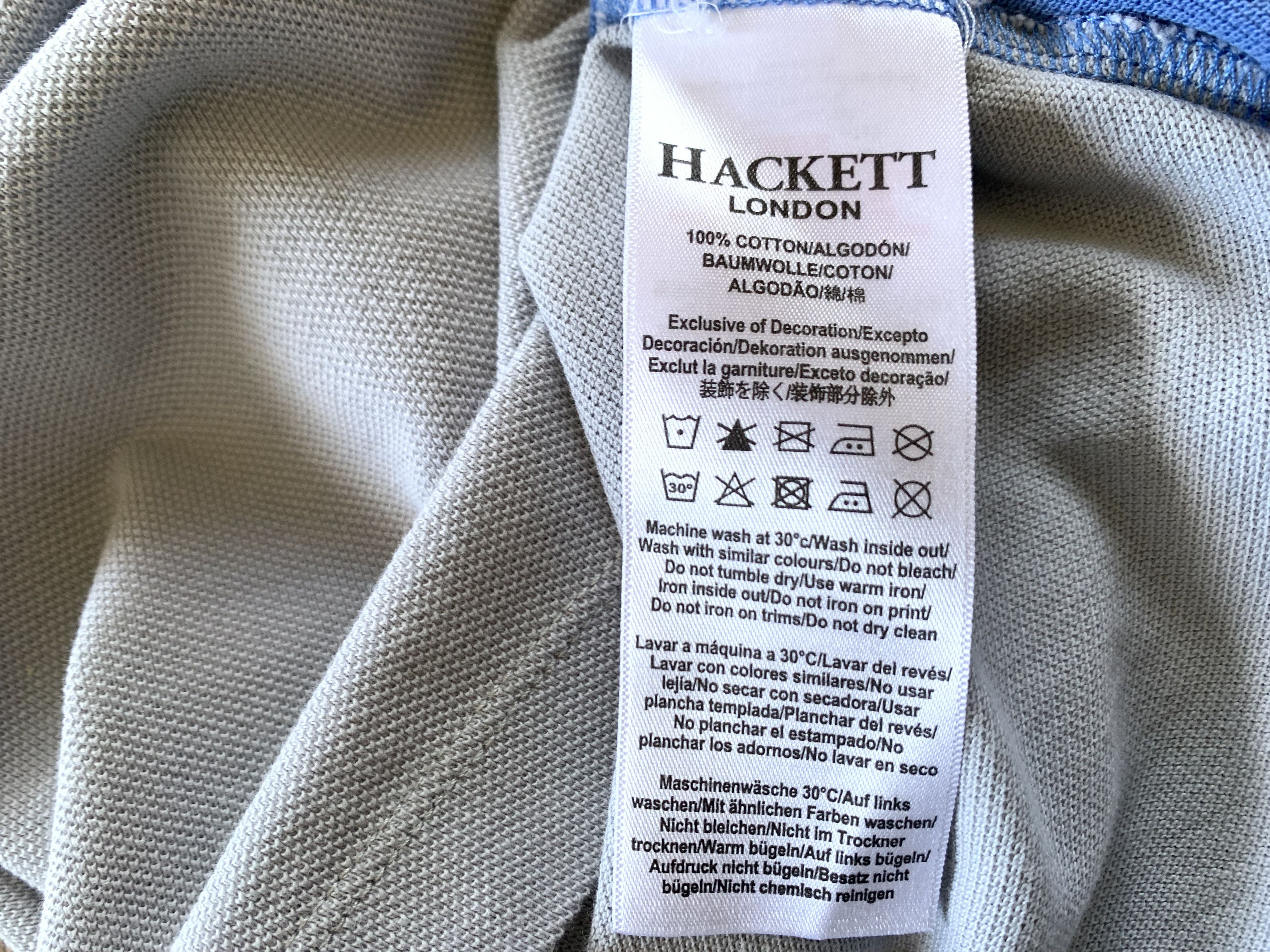 Hackett Youth Hackett Aston Martin Racing Cotton Polo T-Shirt Size US S / EU 44-46 / 1 - 6 Thumbnail