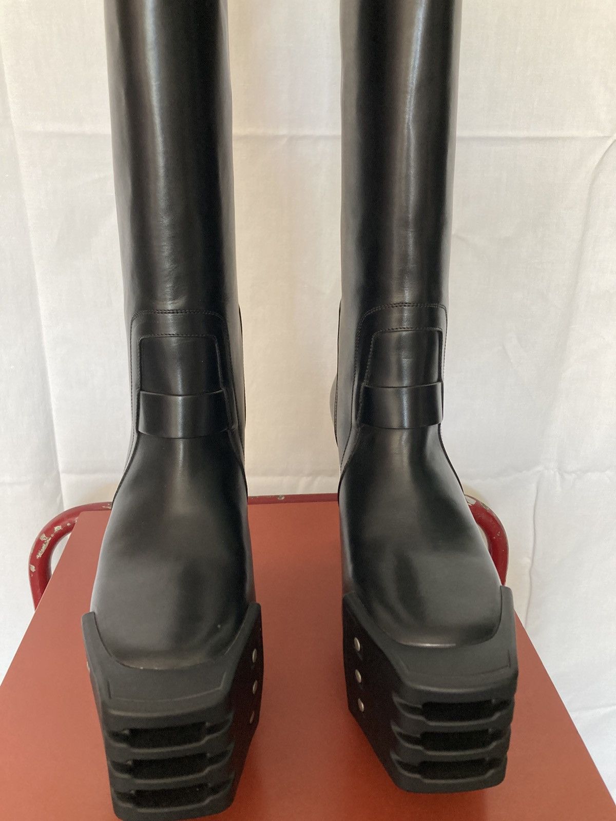 Rick Owens NEVER WORN / Pull on platform boots by Rick Owens Size US 9 / EU 42 - 4 Thumbnail