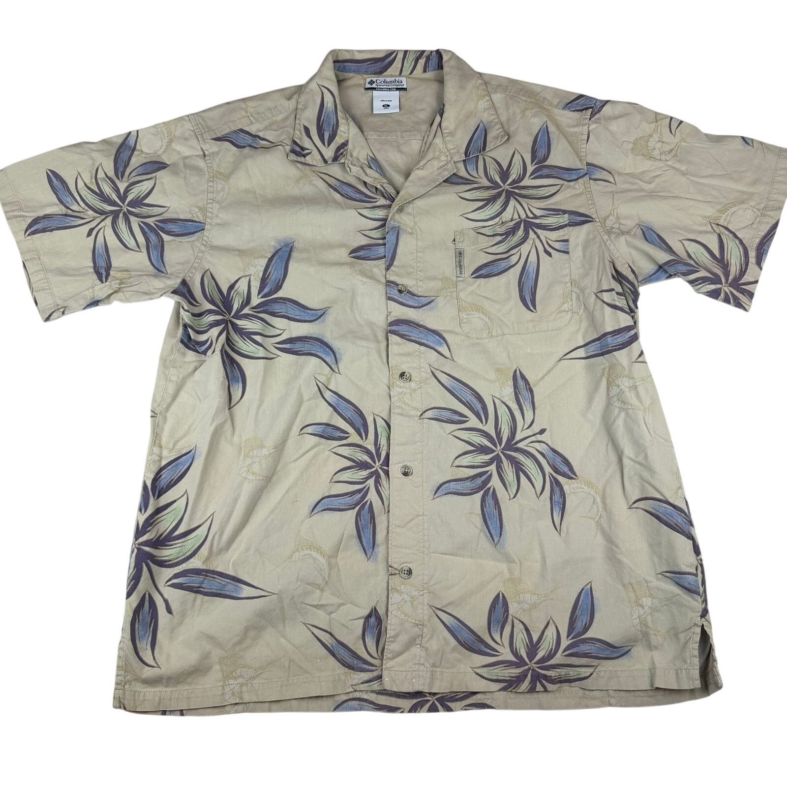 Columbia Vintage Columbia Hawaiian Shirt - Size XL - Great Condition! Size US XL / EU 56 / 4 - 1 Thumbnail