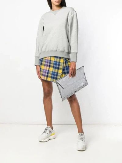 Facetasm o1mle0524 Round Neck Sweatshirt in Grey Size L / US 10 / IT 46 - 2 Thumbnail