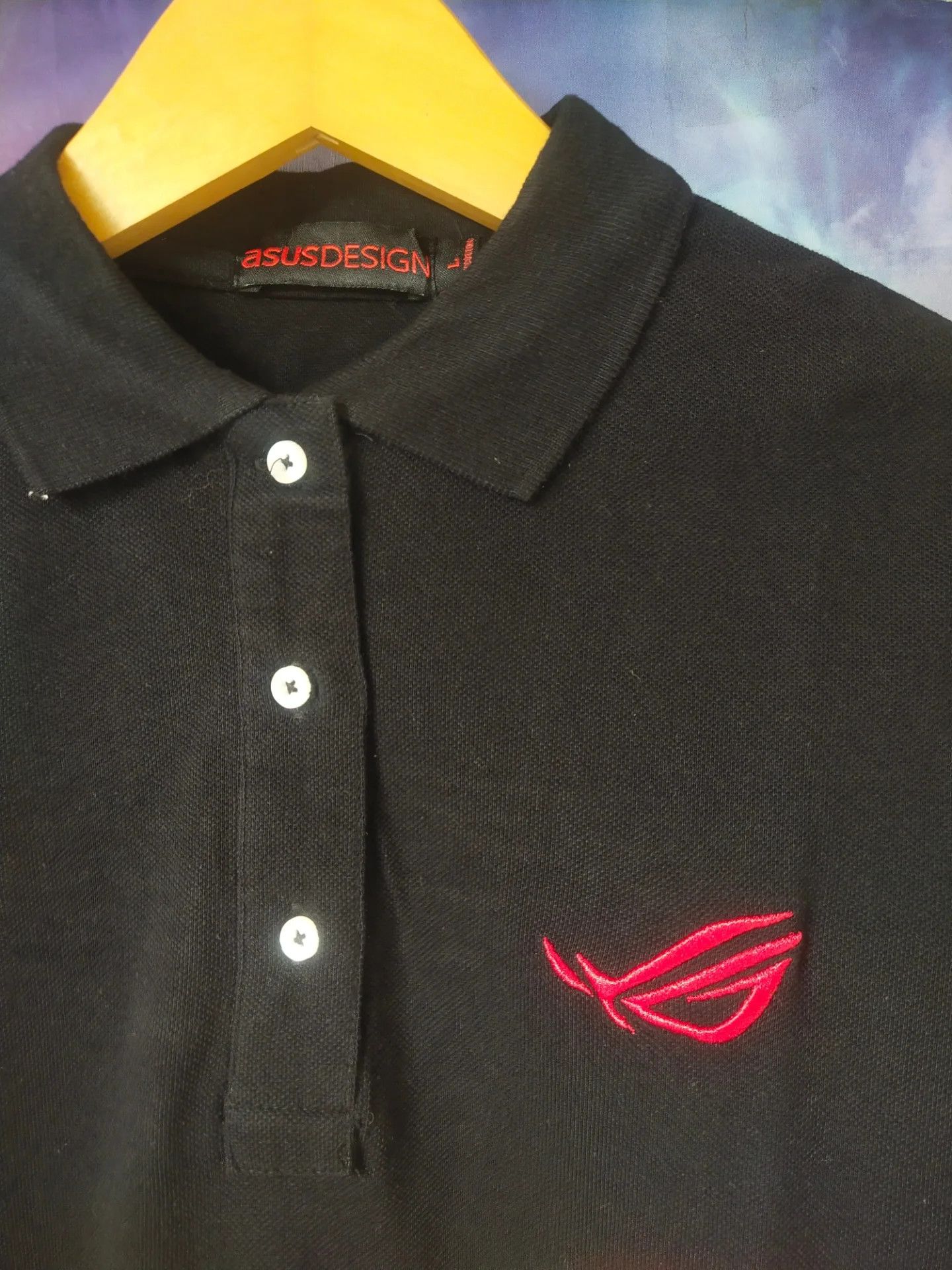 The Game Asus ROG Black Woman Game Polo Tee Size L / US 10 / IT 46 - 3 Thumbnail