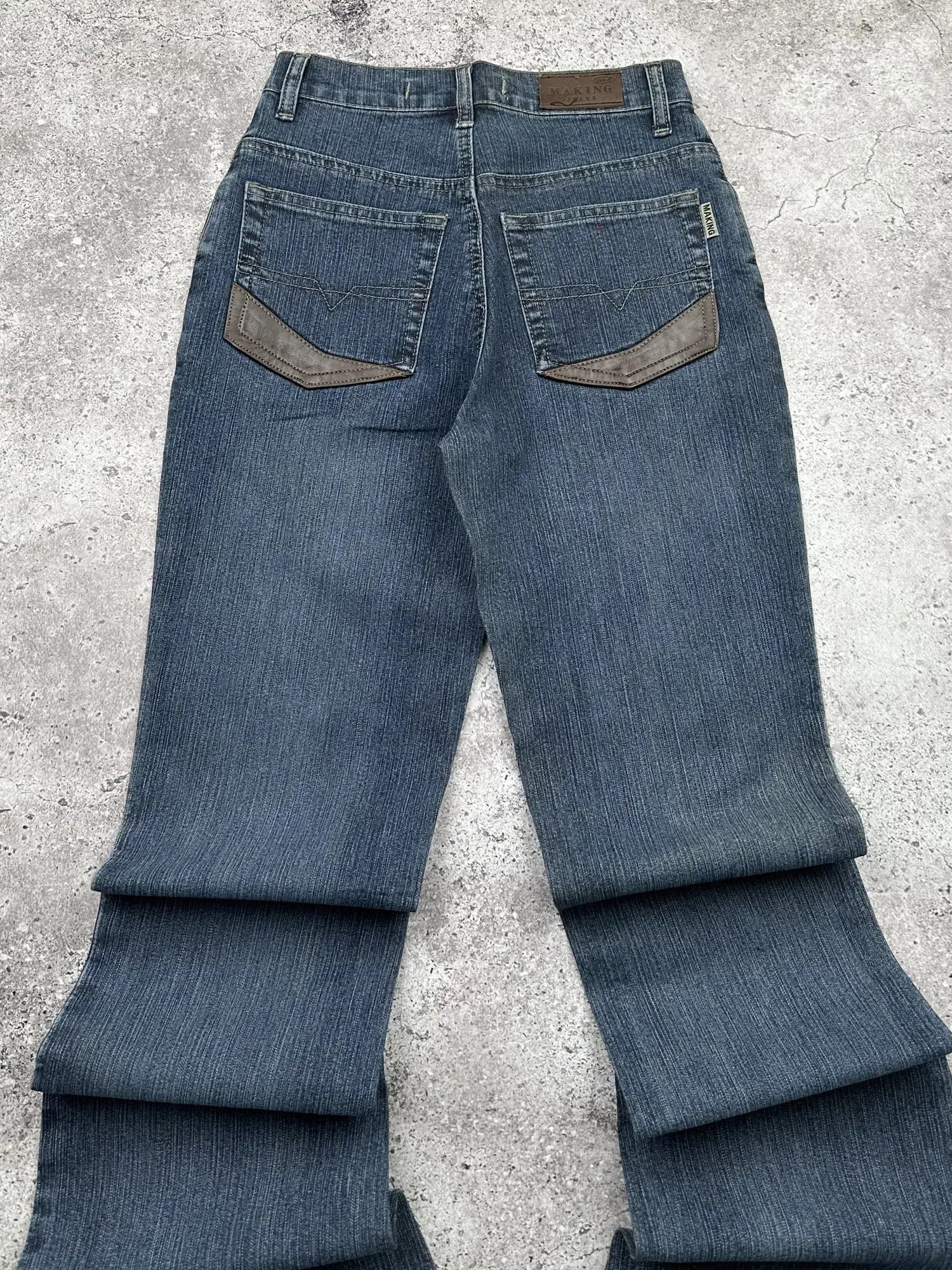 Japanese Brand Vintage Flare Jeans C333(V201) Size 25" / US 0 / IT 36 - 6 Thumbnail