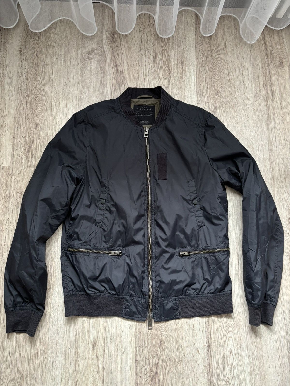 Allsaints All saints nylon sargent bomber Size US M / EU 48-50 / 2 - 1 Thumbnail