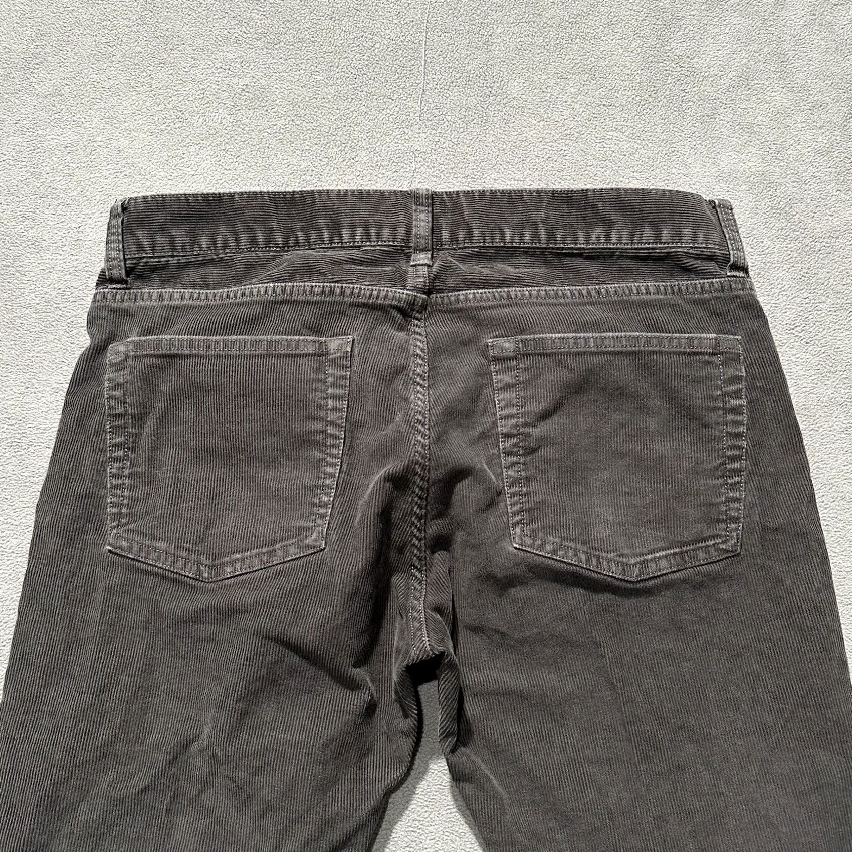 J.Crew J Crew 484 Pants Mens 32x30 Slim Fit Brown Stretch Corduroy G7128 Size US 32 / EU 48 - 4 Thumbnail