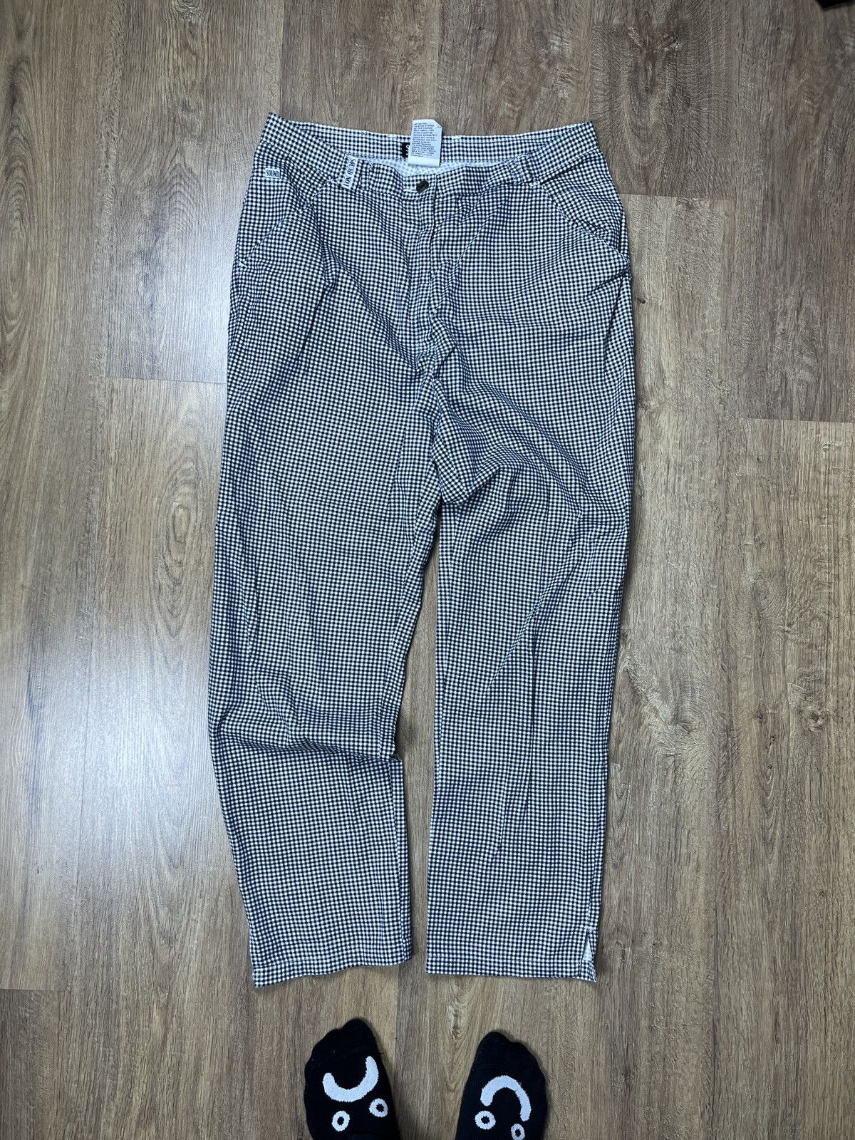 Japanese Brand × Vintage ➕ vintage shepherd check pattern vintage trousers Size US 32 / EU 48 - 1 Thumbnail