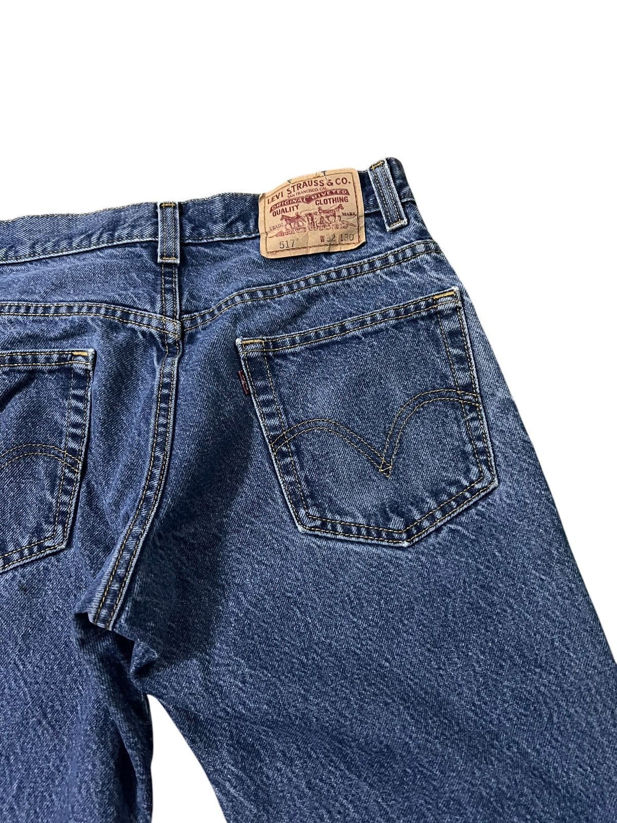 Levi's Vintage levis 517 Distressed Bootcut Jean Size US 31 - 12 Thumbnail