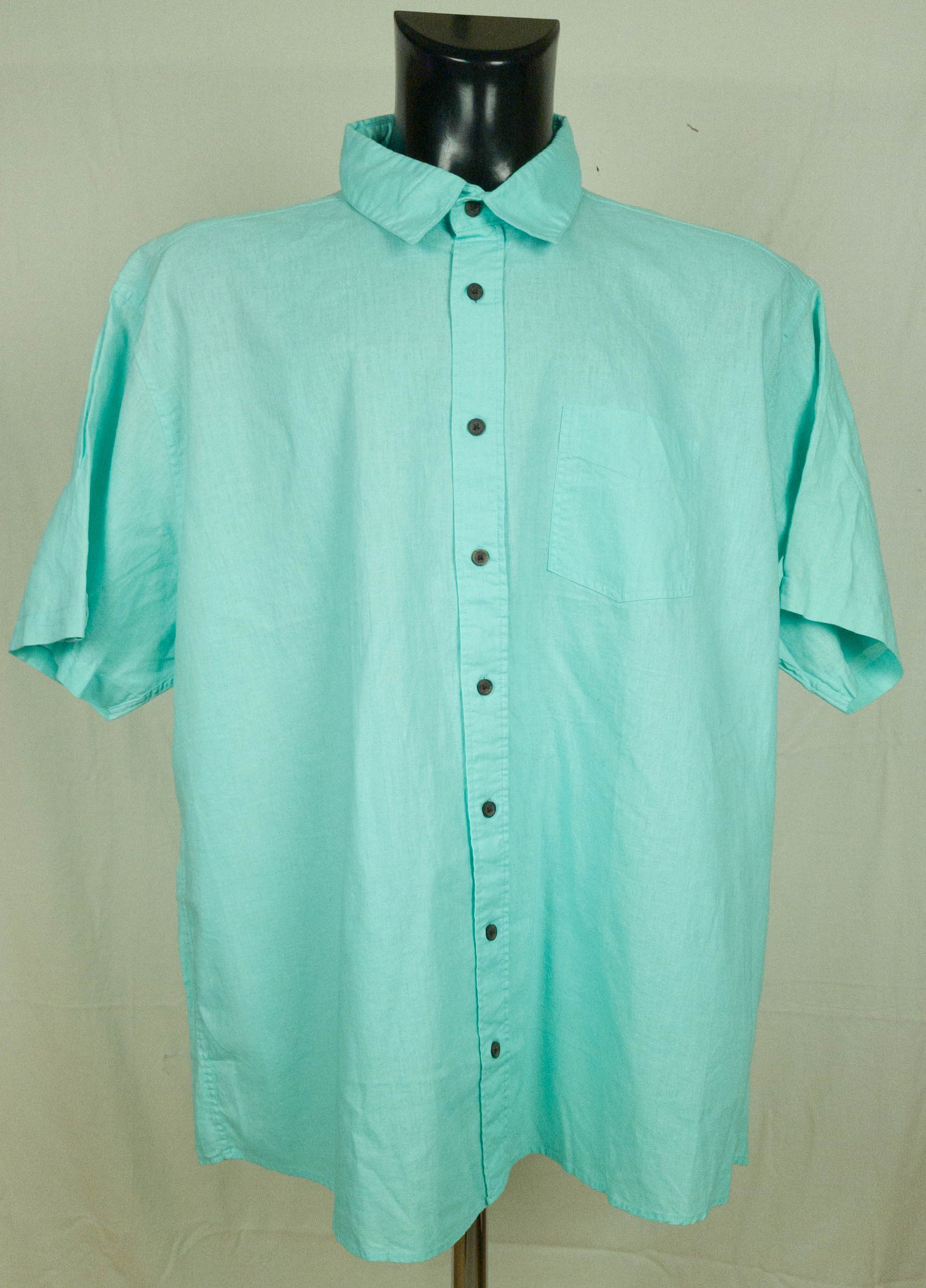 Other DRESSMANN SHIRT SHORT SLEEVE LINEN COTTON SIZE 3XL Size US XXL / EU 58 / 5 - 1 Thumbnail