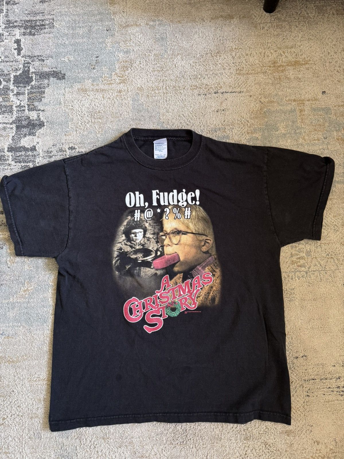 Delta Y2K A Christmas Story Movie Promo T-Shirt Size US L / EU 52-54 / 3 - 1 Thumbnail