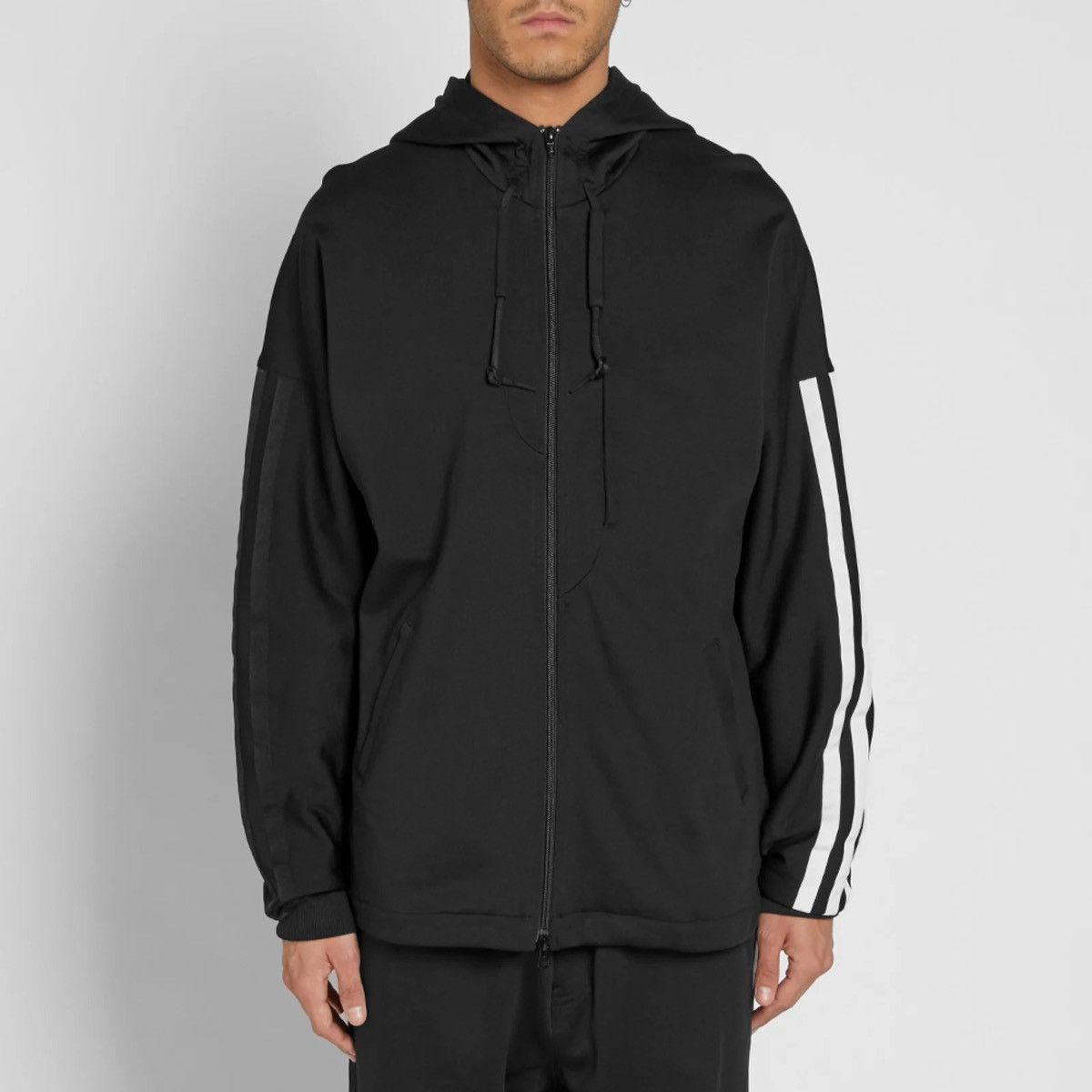 Y-3 Y-3 Yohji Skull Zip Up Hoodie Black Sz XL | Grailed