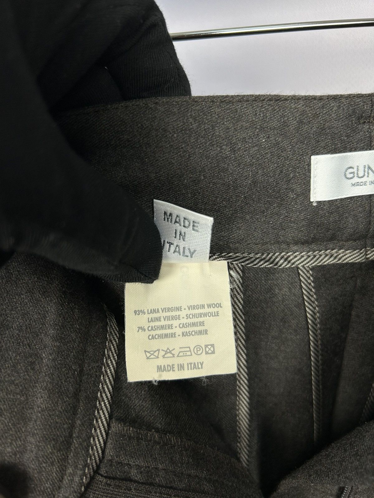 Brunello Cucinelli Gunex by Brunello Cucinelli Brown Wool Cashmere Pants US6 Size 28" / US 6 / IT 42 - 8 Thumbnail