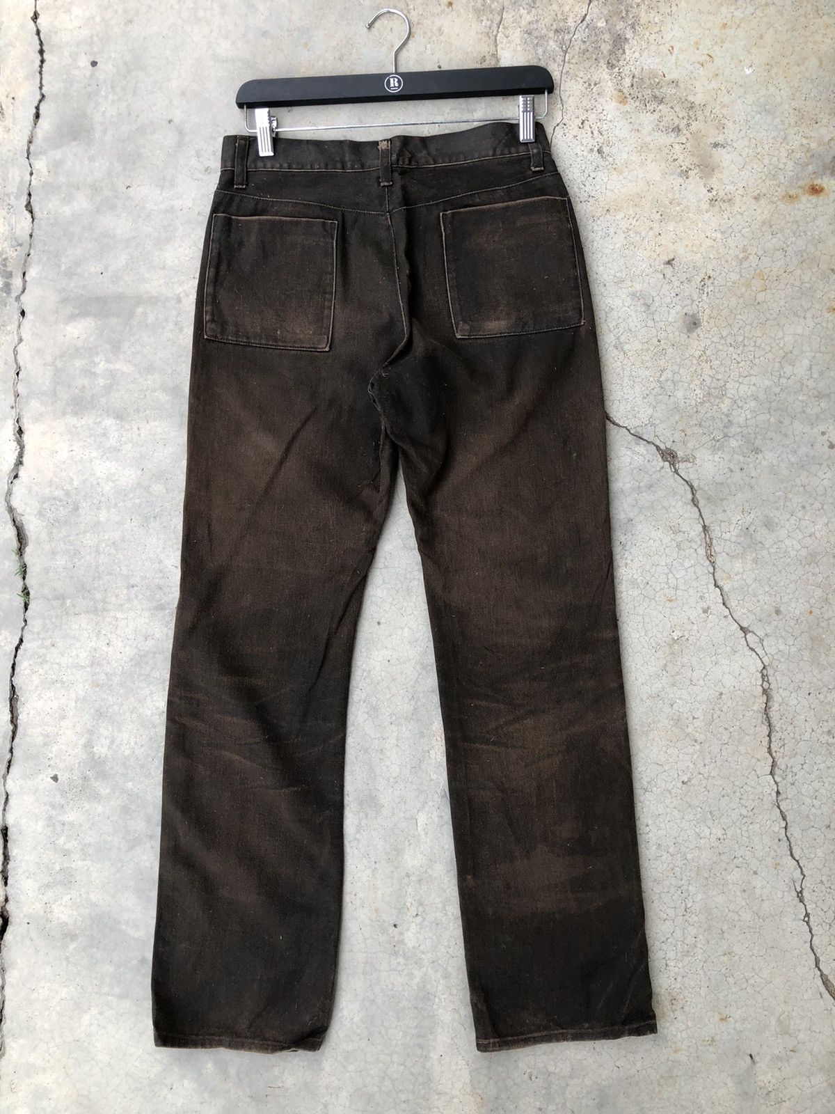 20471120 Japanesebrand Faded Jeans TAKEO KIKUCHI 4 Pocket Pants Size US 30 / EU 46 - 8 Thumbnail