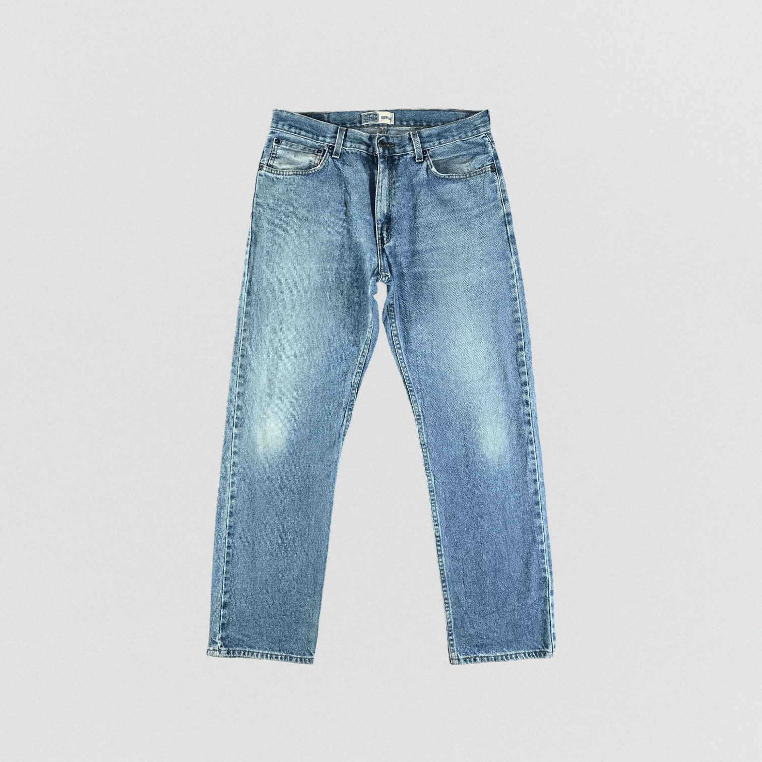 Levi's × Vintage Vintage Blue Wash Levis Signature Jeans-JM3382 Size US 35 - 1 Thumbnail