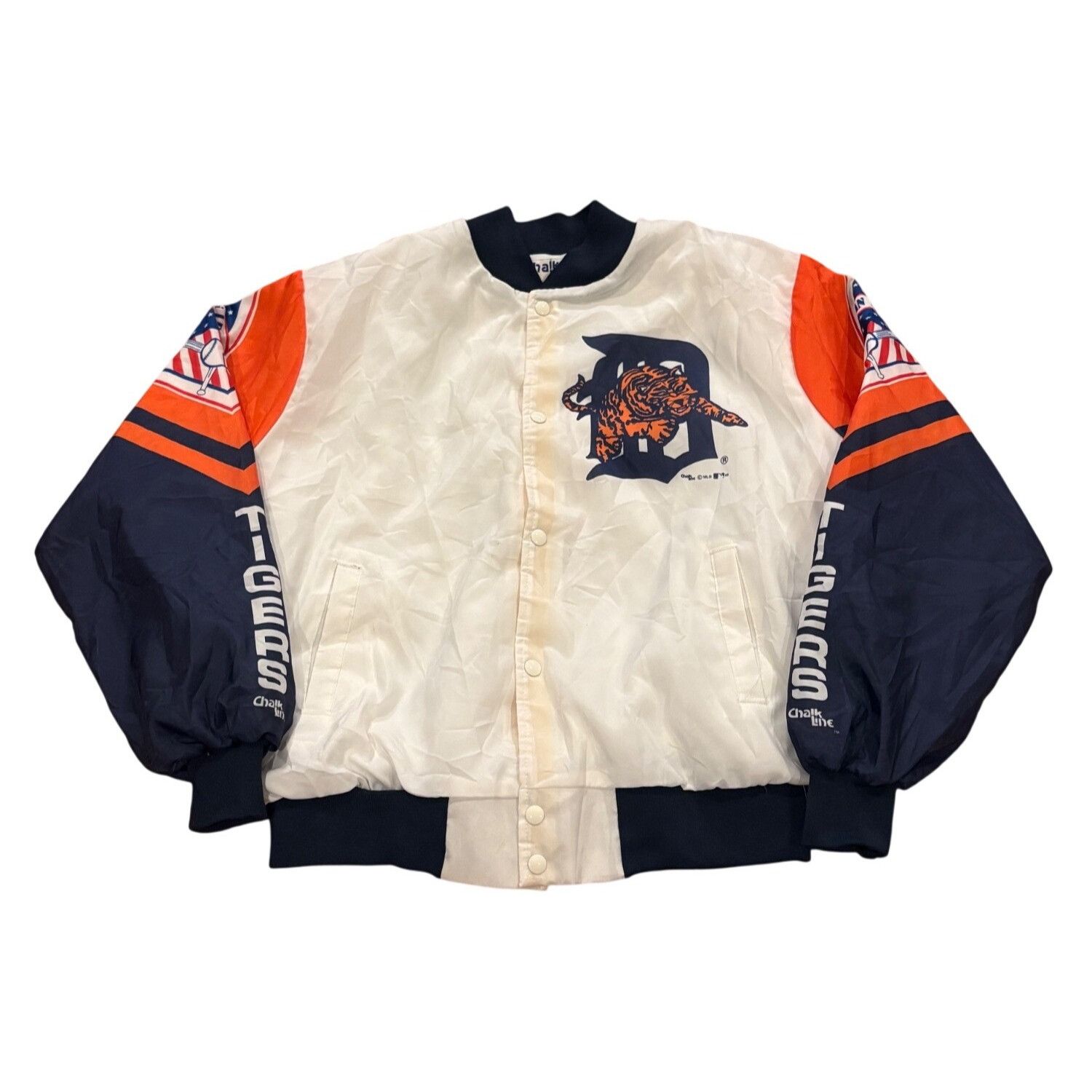 Chalk Line Vintage 1989 Rare Chalk Line Detroit Tigers MLB Fanimation J Size US XL / EU 56 / 4 - 2 Thumbnail