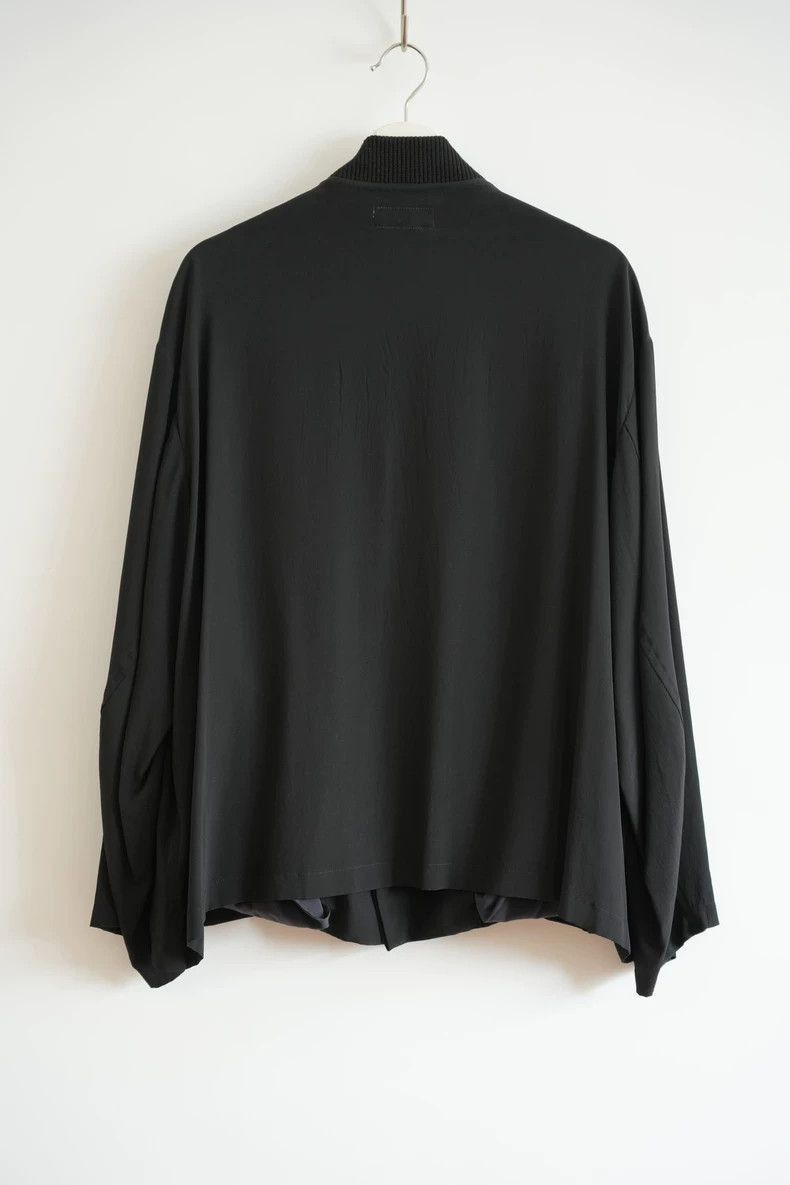 Yohji Yamamoto Yohji Yamamoto Yohji Yamamoto Silk Bomber Jacket with Flor Size US M / EU 48-50 / 2 - 2 Thumbnail