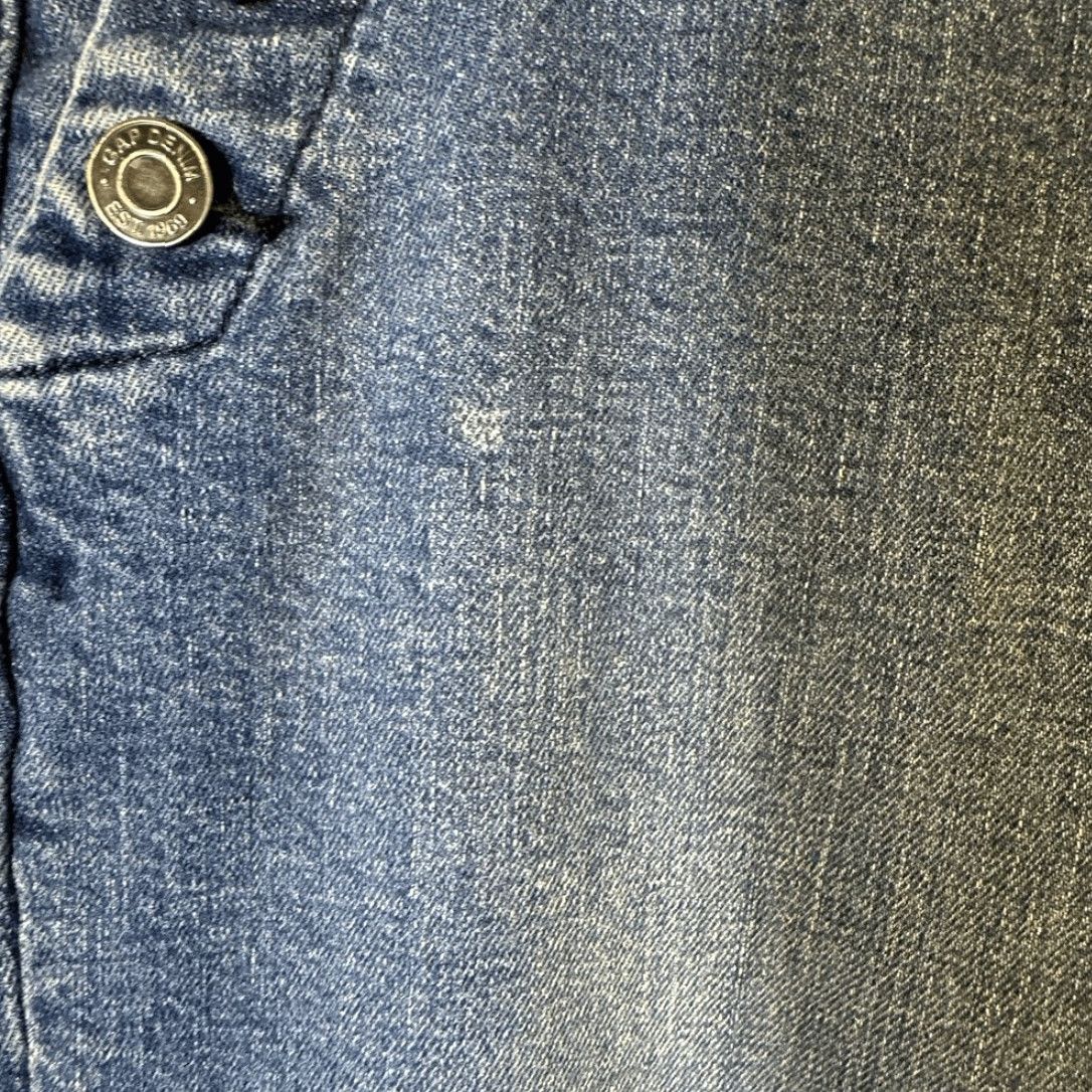 Gap VINTAGE Gap 70s Flare Jeans Women’s 10 High Waisted Button Pocket Medium Wash Stretch Jeans Blue Women Ladies Pants 70s Flare Wide-Leg Mens? Size 32" / US 10 / IT 46 - 3 Thumbnail