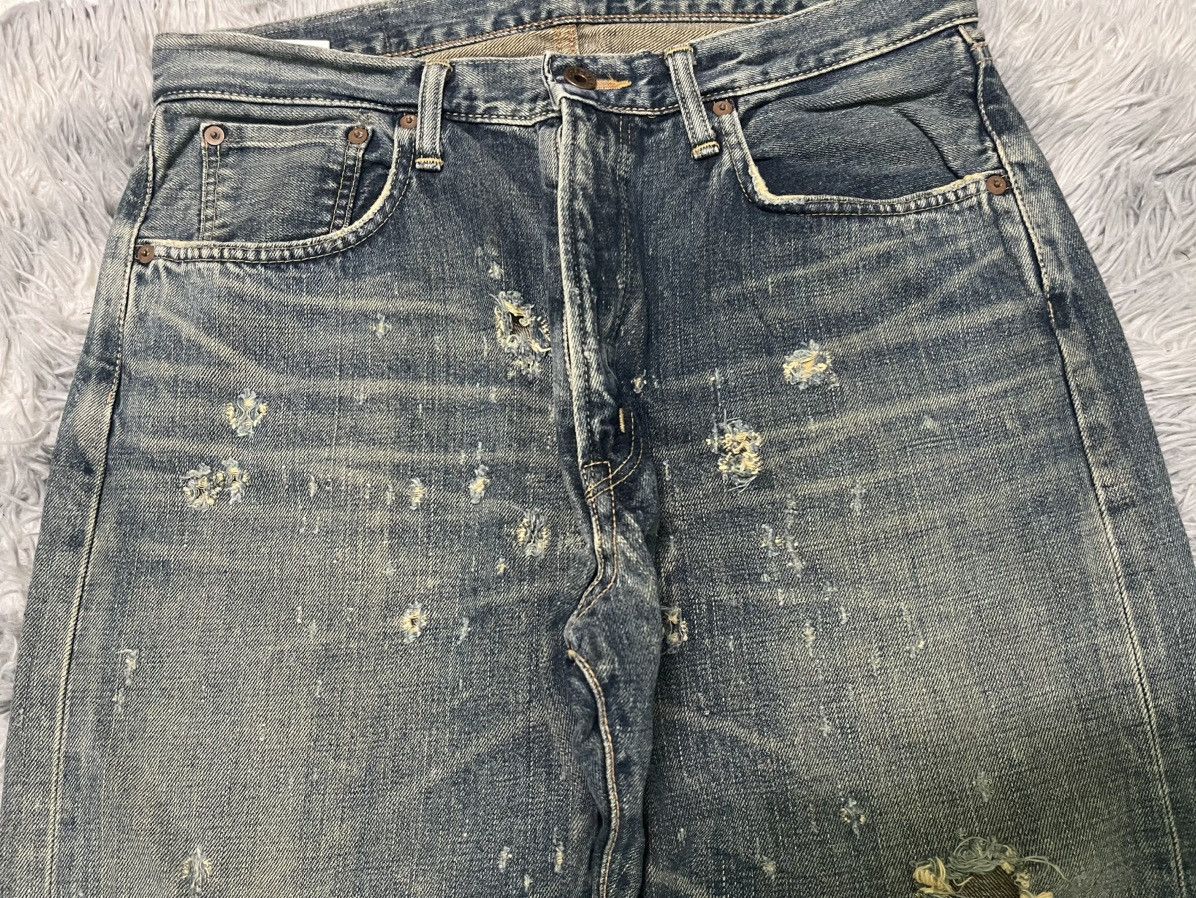 Edwin VINTAGE EDWIN 505 DISTRESSED JEANS Size US 31 - 6 Thumbnail
