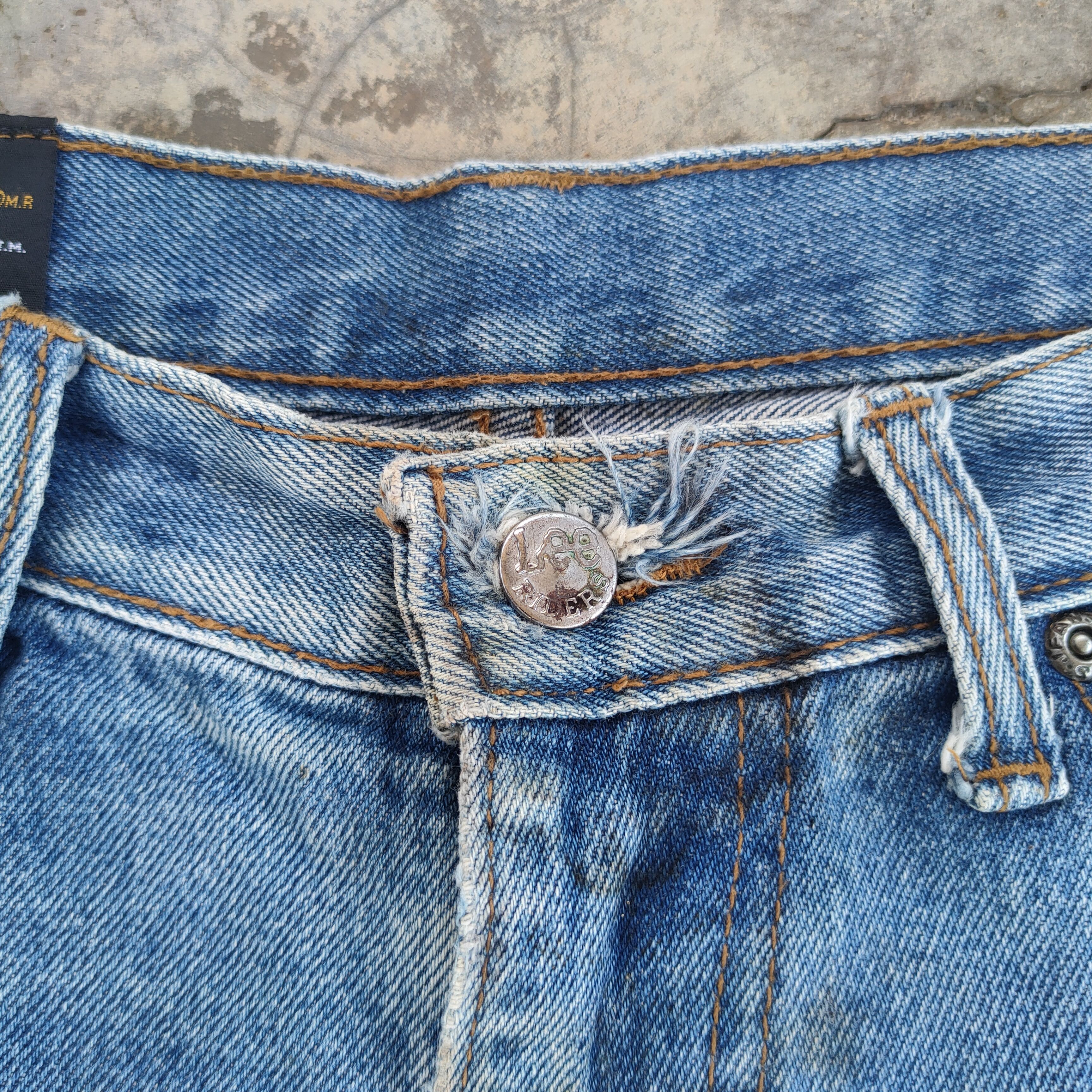 Lee Vintage lee riders faded jeans denim pants Size US 32 / EU 48 - 7 Thumbnail