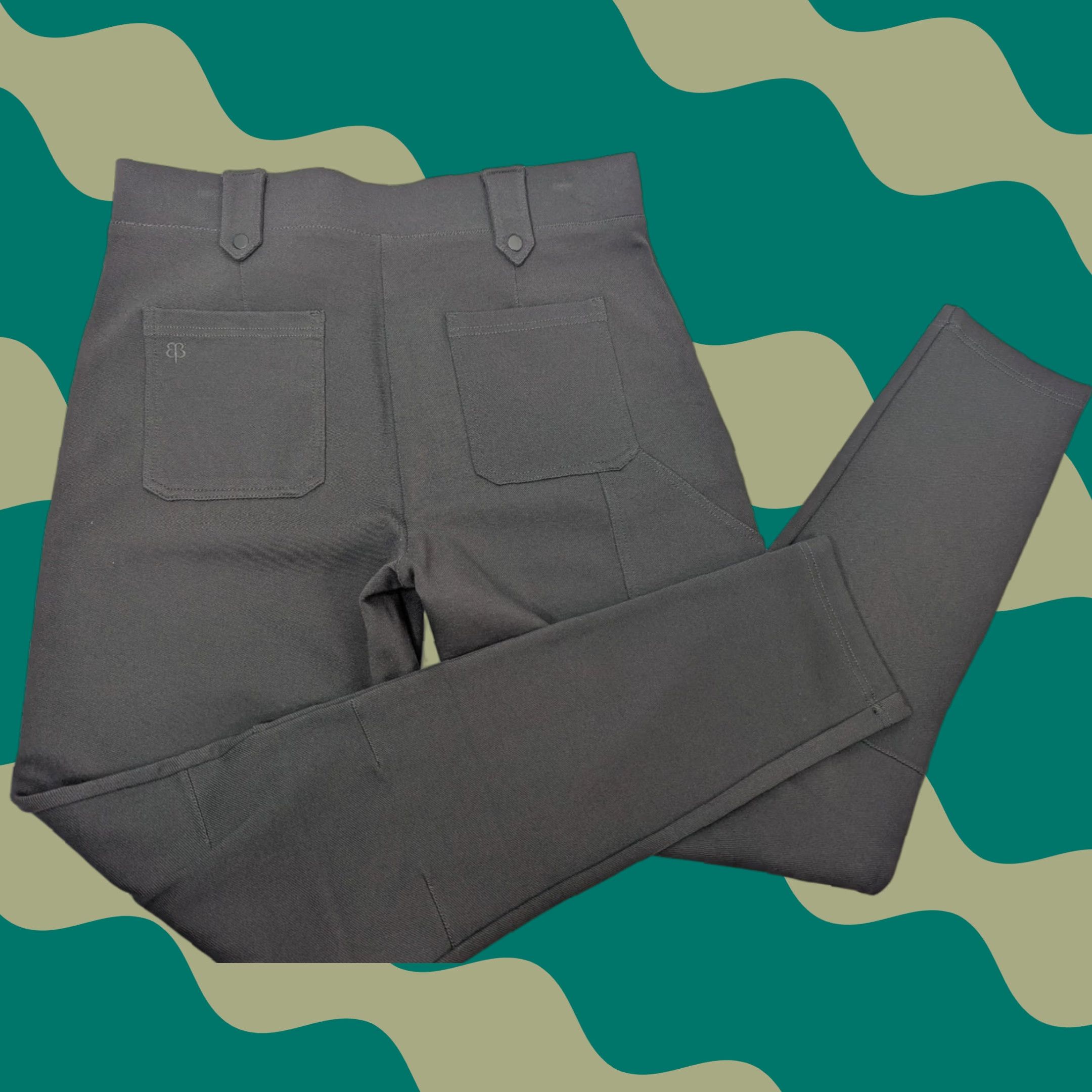 Vintage Betabrand Black Classic Skinny Fit Pants W1582-SL Tall Large Size 36" / US 14 / IT 50 - 1 Thumbnail