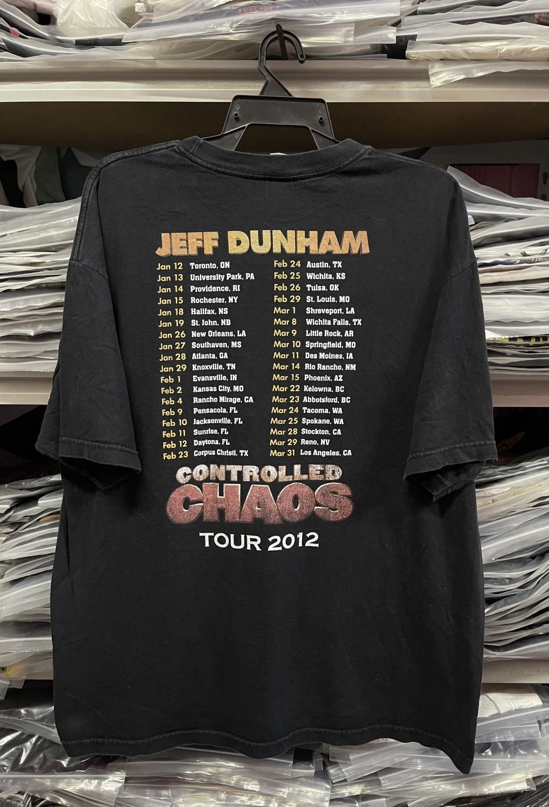 Other Jeff Dunham Controlled Chaos Tour🔥🔥🔥 Size US XL / EU 56 / 4 - 6 Thumbnail